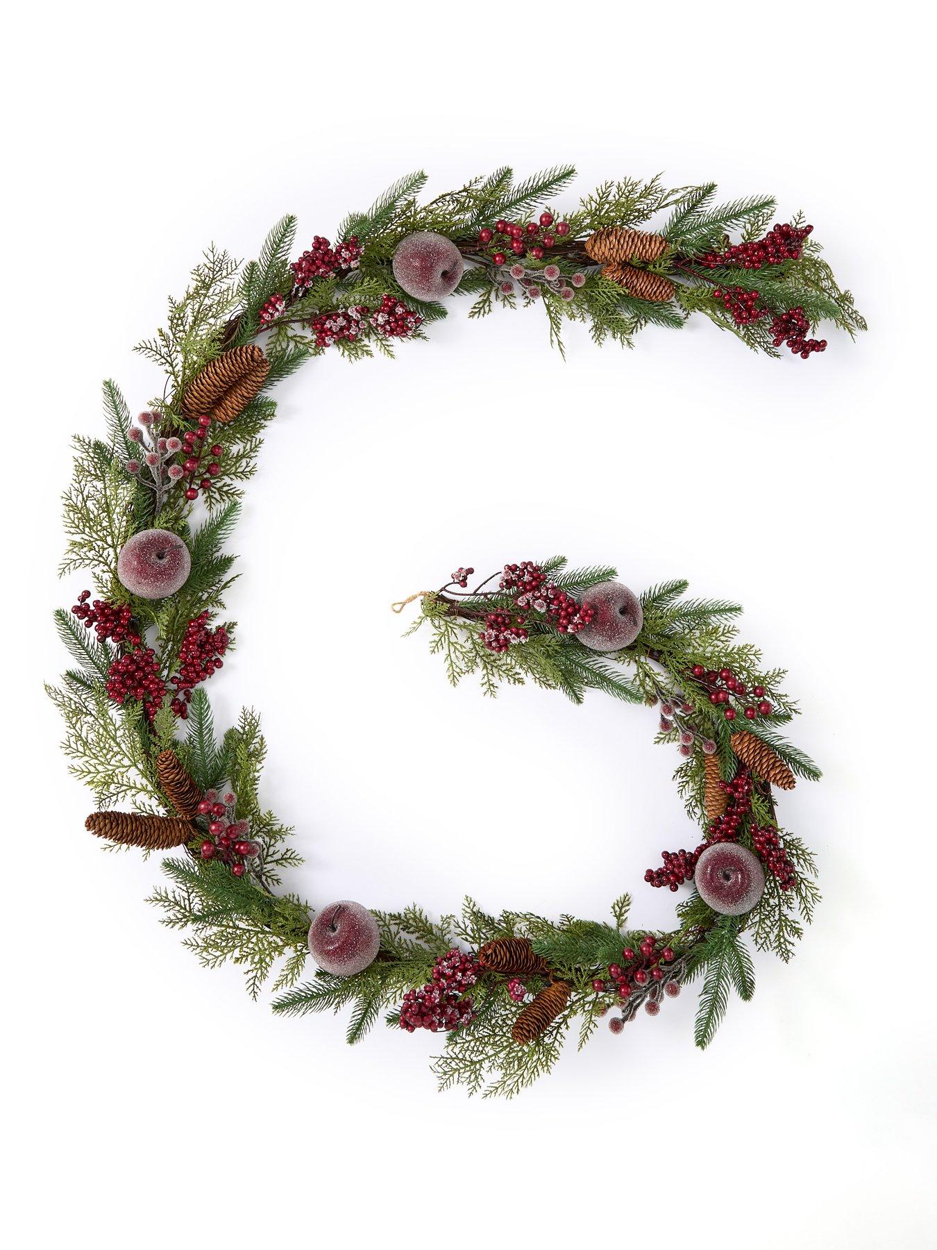 Image 2 of 4 of Very Home Apple and Berry Christmas&nbsp;Garland - 9ft