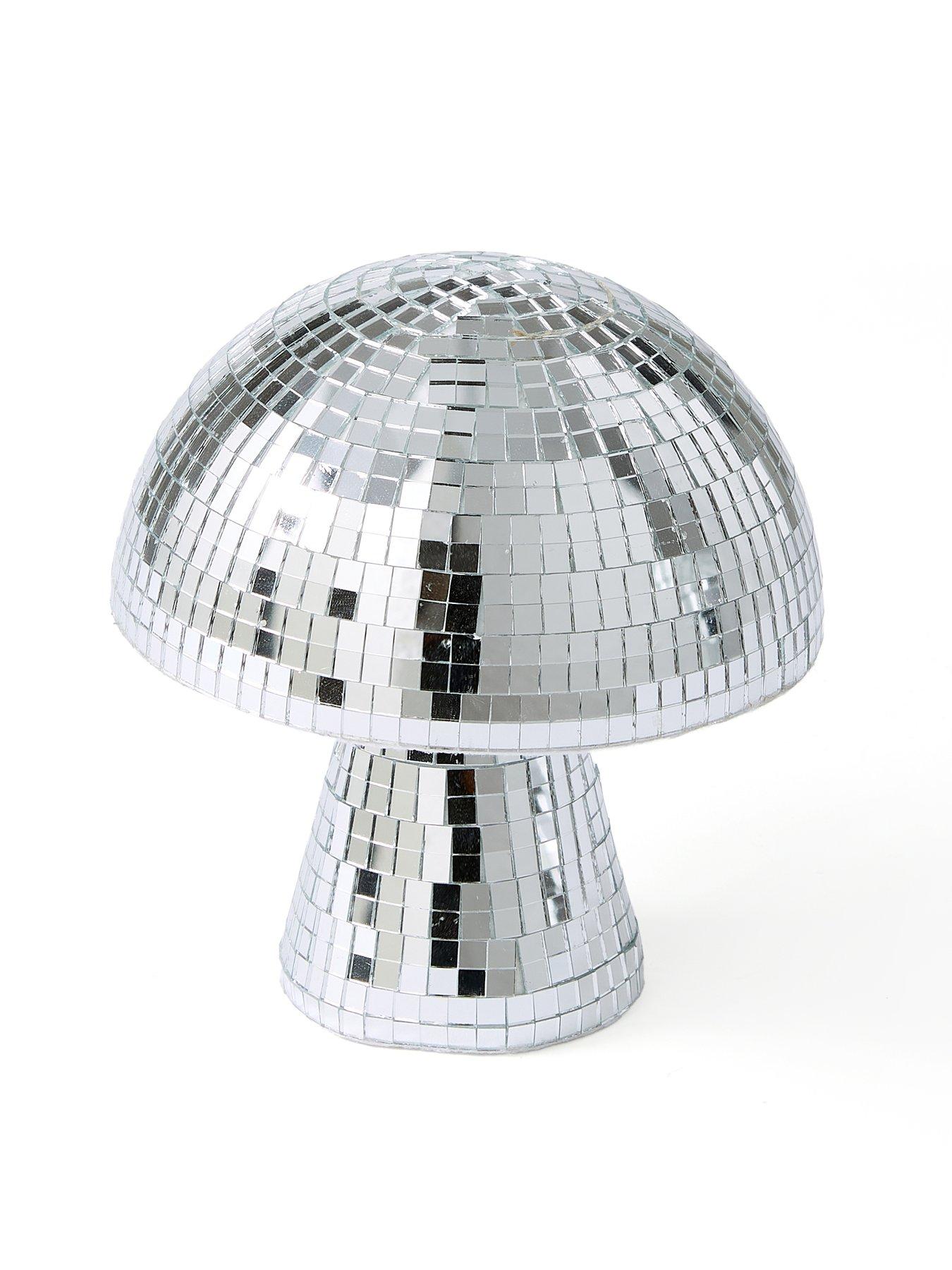 very-home-set-of-2-mirrored-mushroom-christmasnbspornamentsdetail