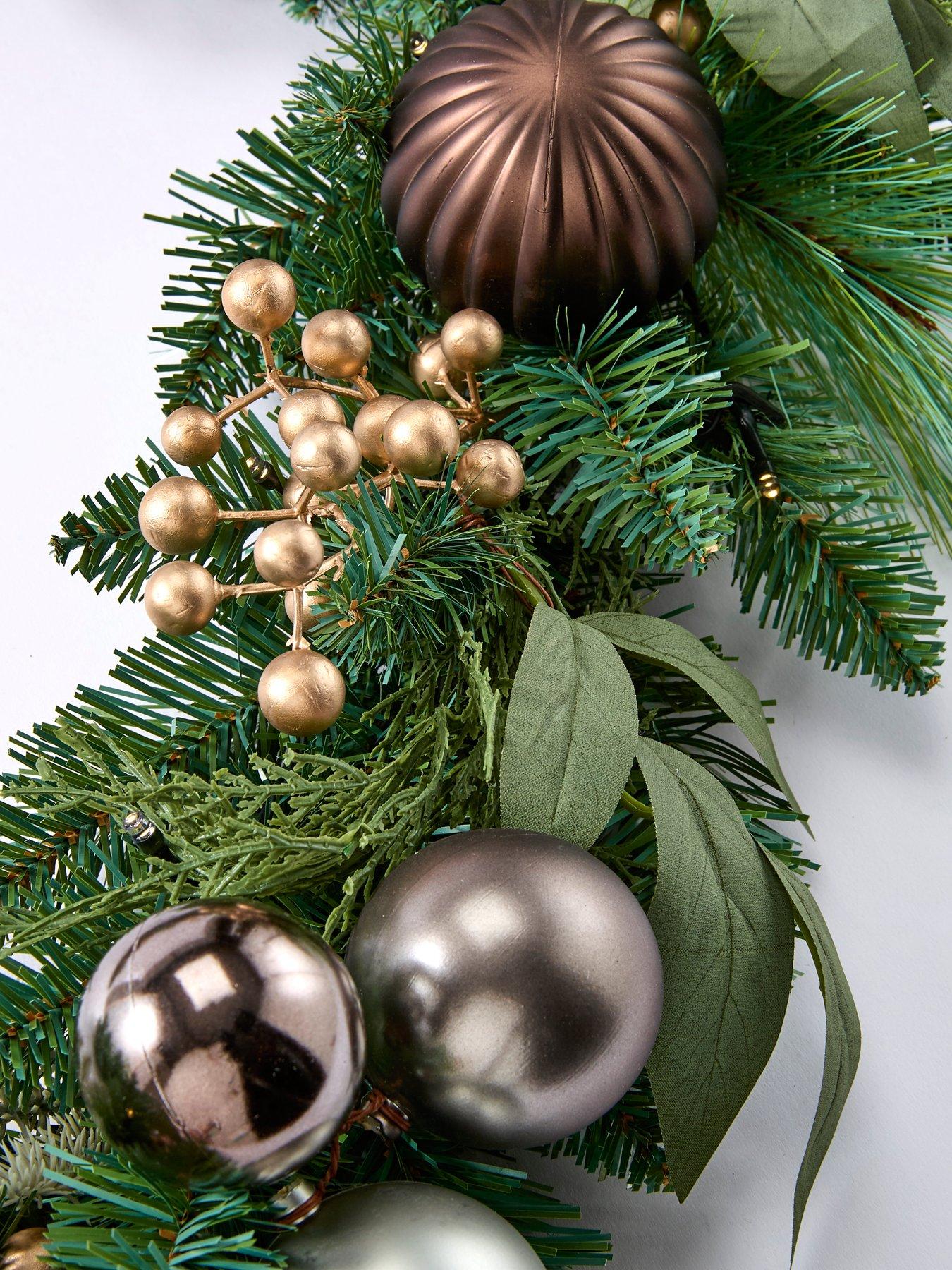 very-home-nordic-pre-lit-christmas-garland-9ftoutfit