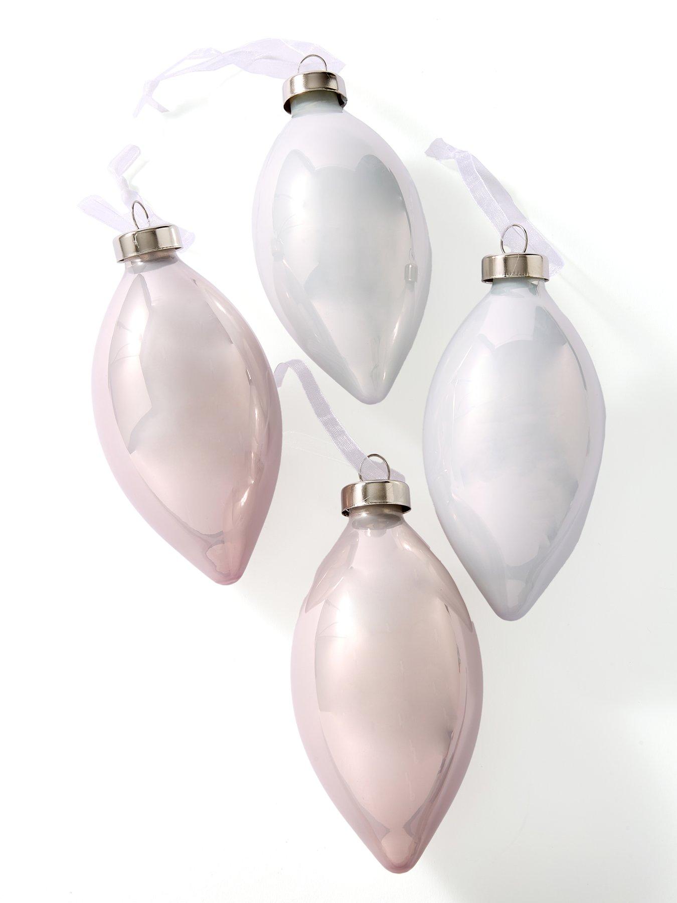 very-home-set-ofnbsp4-pearly-teardrop-glass-christmas-tree-ornamentsstillFront