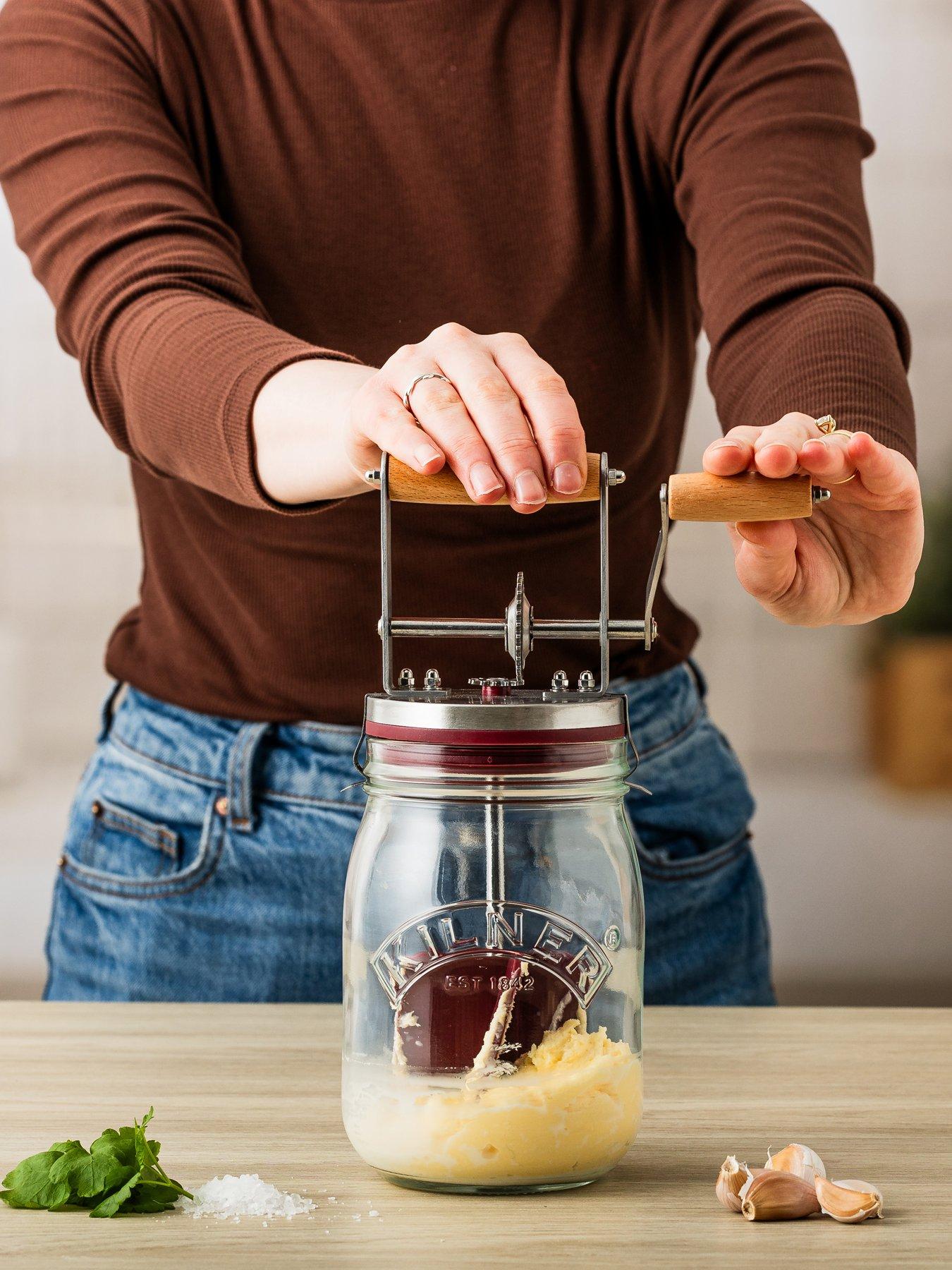 kilner-butter-churner