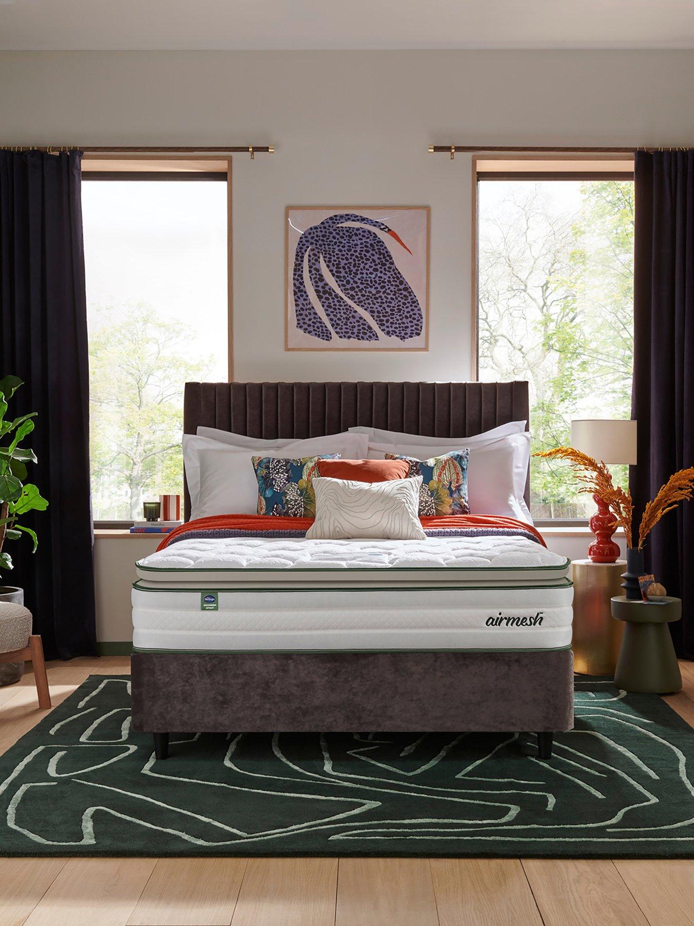 Image 1 of 8 of Silentnight Comfort Air Mesh 2000 Pocket Pillowtop Mattress