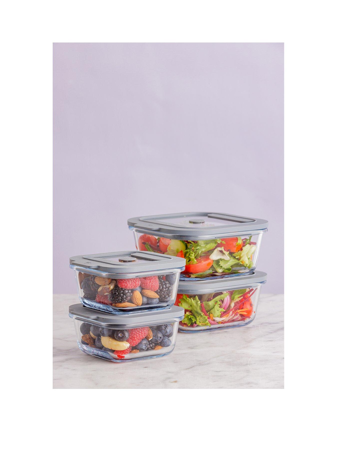 Image 2 of 7 of KILNER Fresh Storage Set of 2 Containers -&nbsp;0.3l