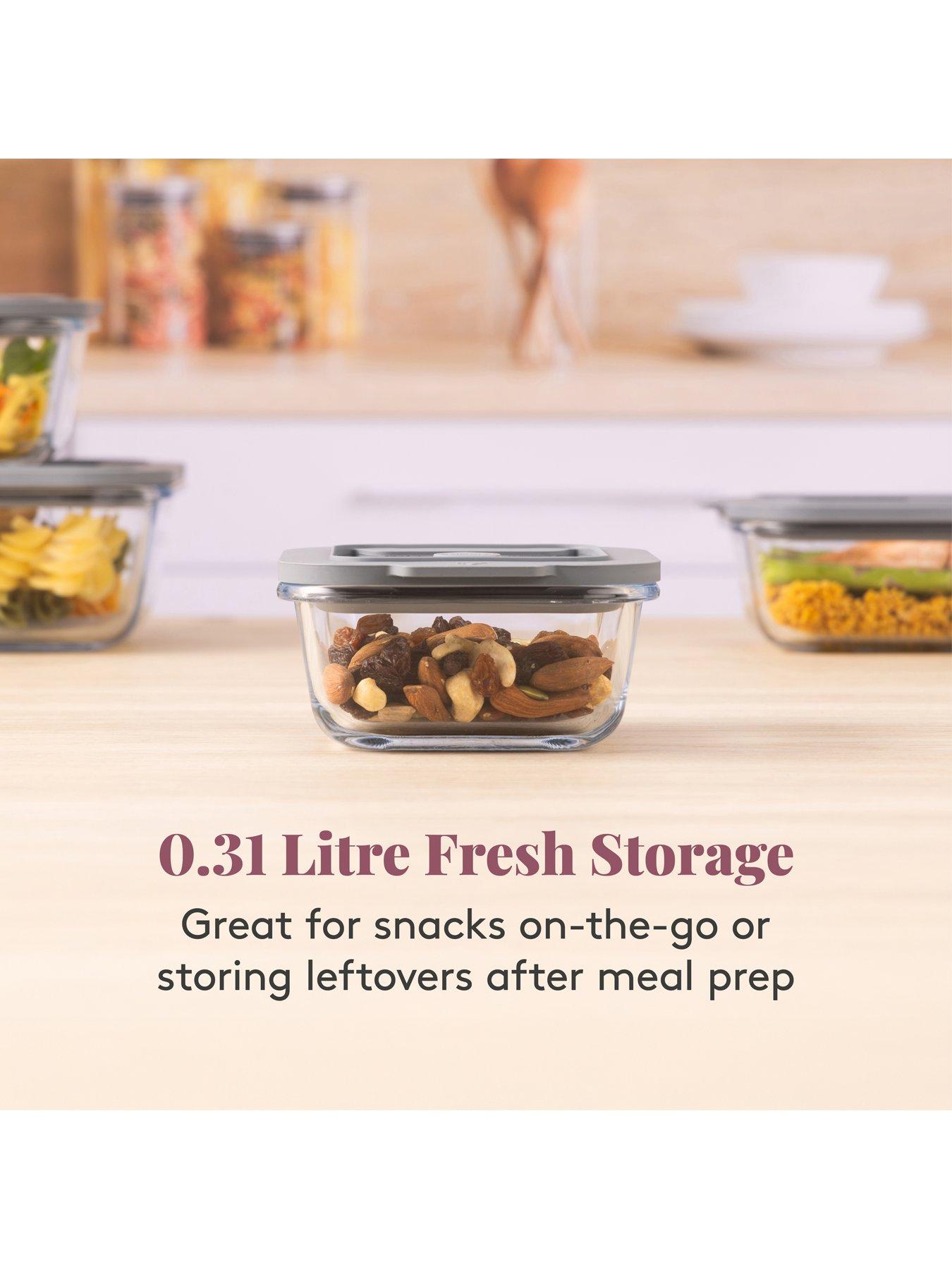 Image 6 of 7 of KILNER Fresh Storage Set of 2 Containers -&nbsp;0.3l