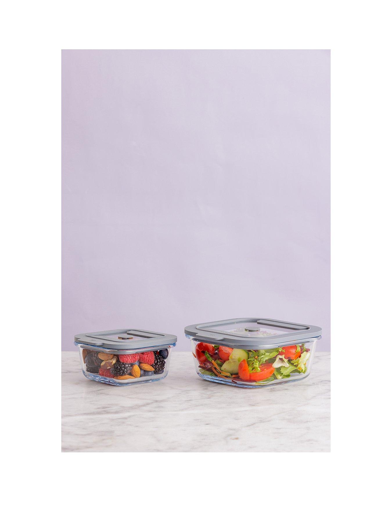 Image 2 of 7 of KILNER Fresh Storage Set of 2 Containers -&nbsp;0.8l