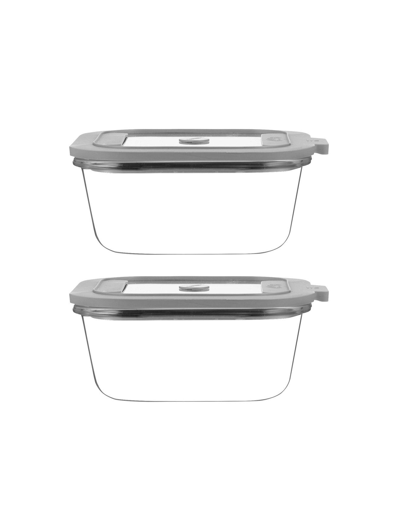 Image 4 of 7 of KILNER Fresh Storage Set of 2 Containers -&nbsp;0.8l