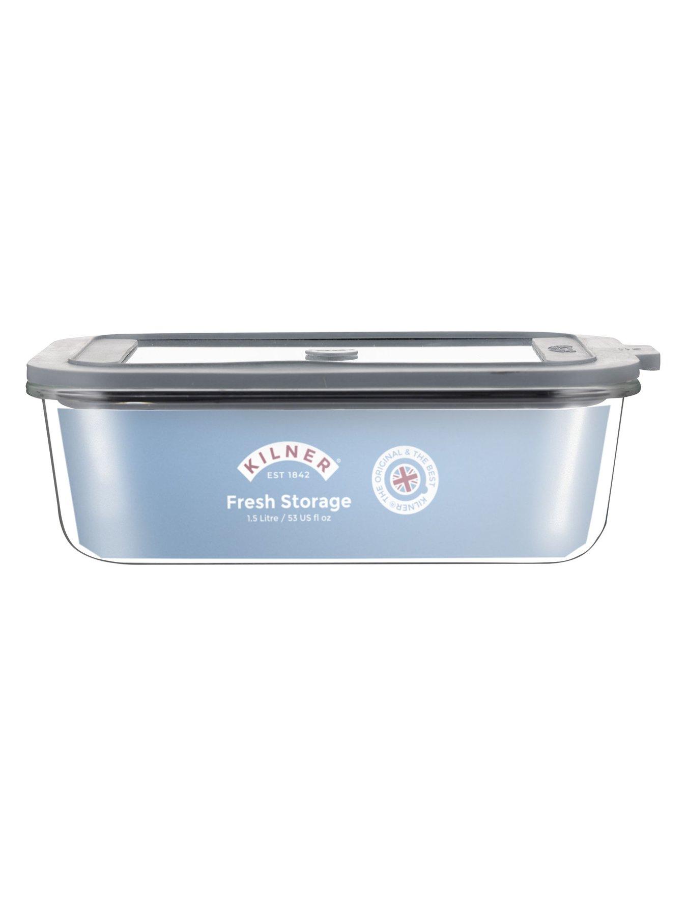 Image 4 of 7 of KILNER Fresh Storage Set of Containers&nbsp;-&nbsp;2&nbsp;- 1.5l