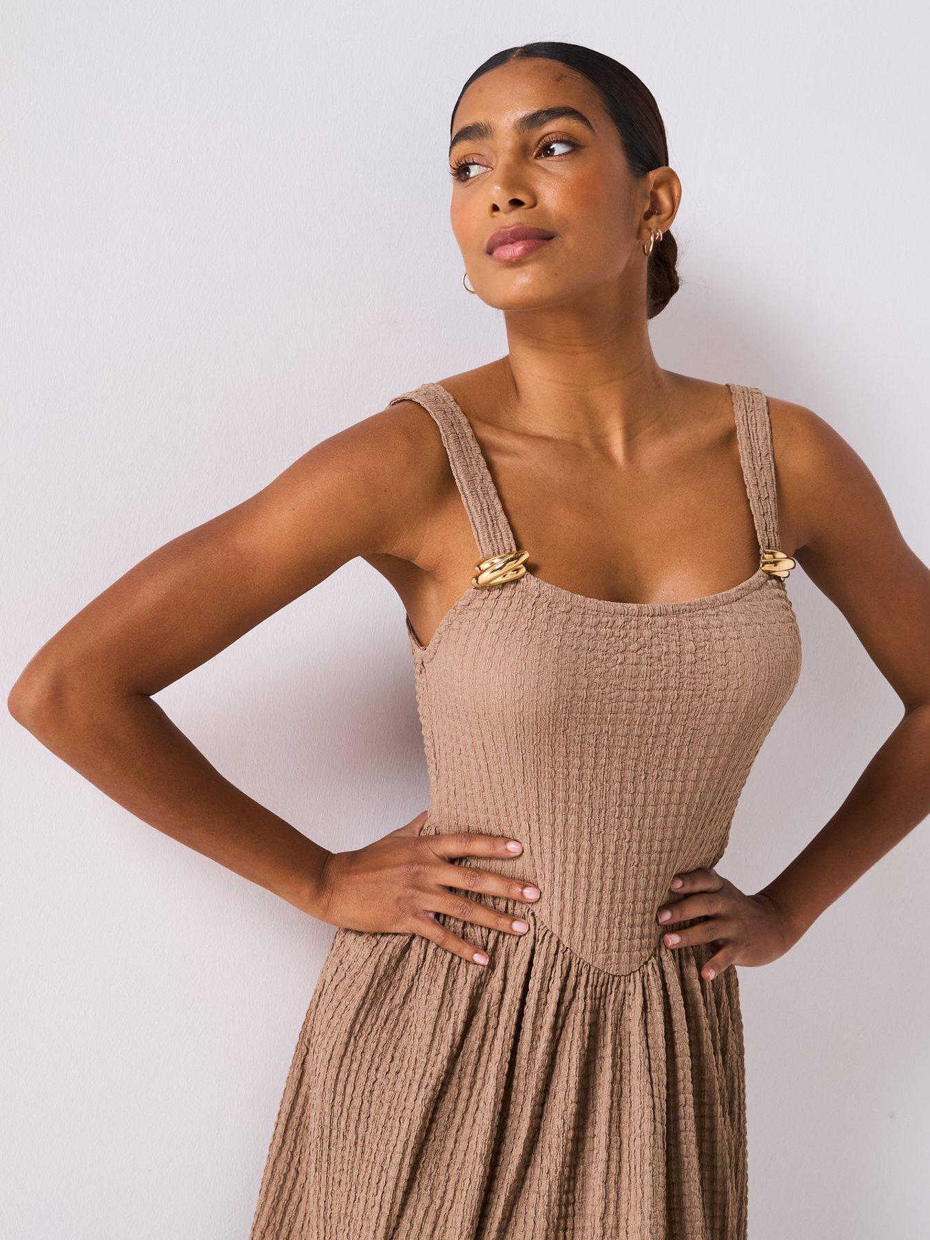 v-by-very-trim-detail-drop-hem-midaxi-dress-brownoutfit