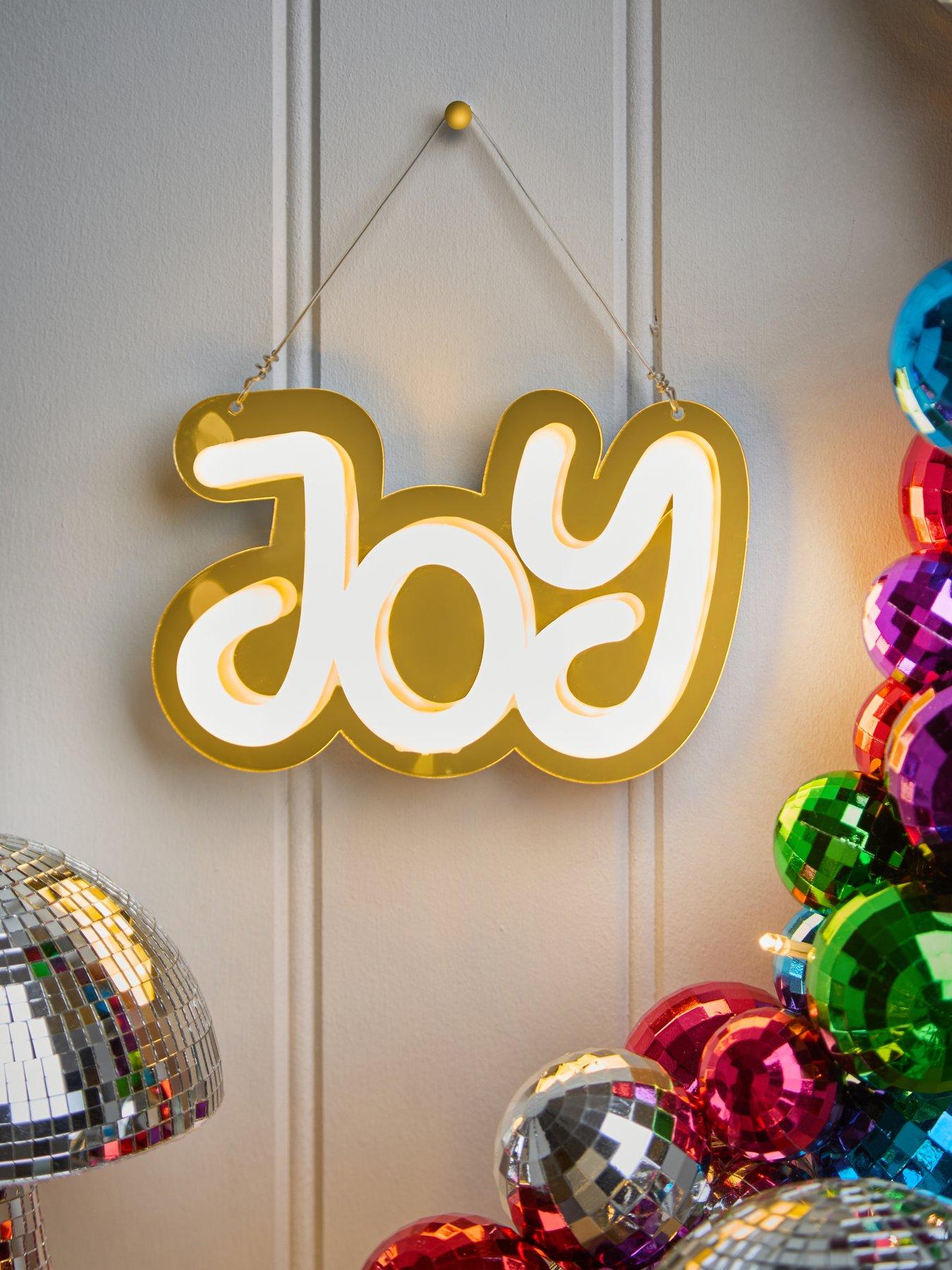 the-christmas-gift-co-led-neon-light-up-mirrored-hanging-christmasnbspdecoration-joy