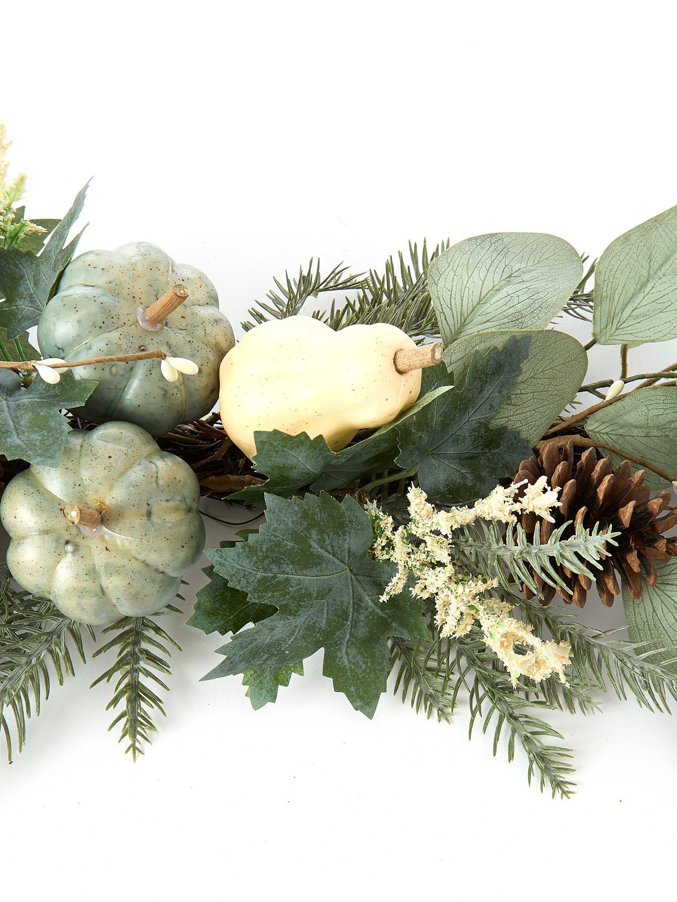 scottish-everlastings-80nbspcm-premium-autumnnbsppumpkin-table-centrepiece-swag-greenback