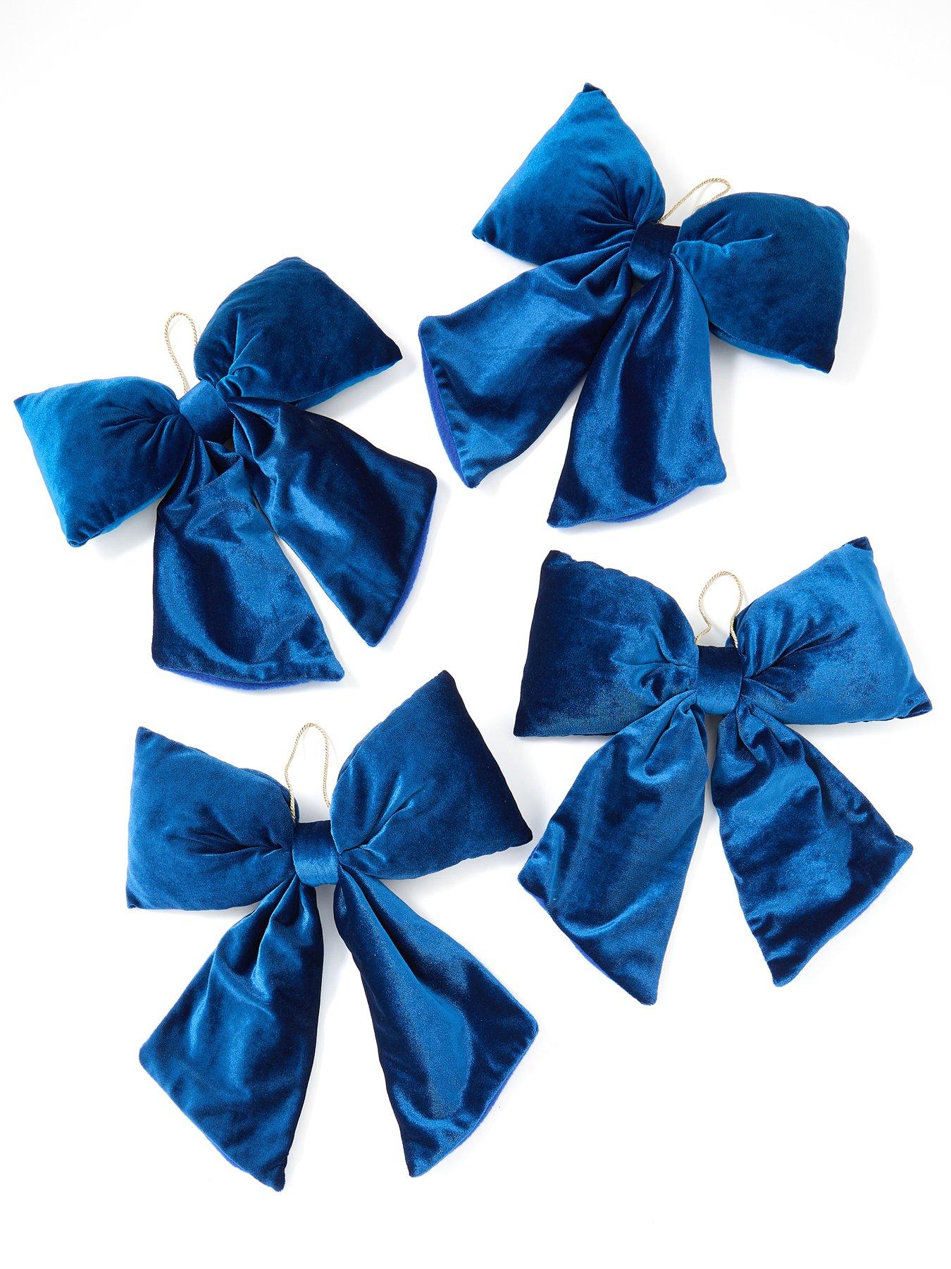 the-christmas-gift-co-set-of-4-christmas-tree-bowsnbsp--dark-bluestillFront