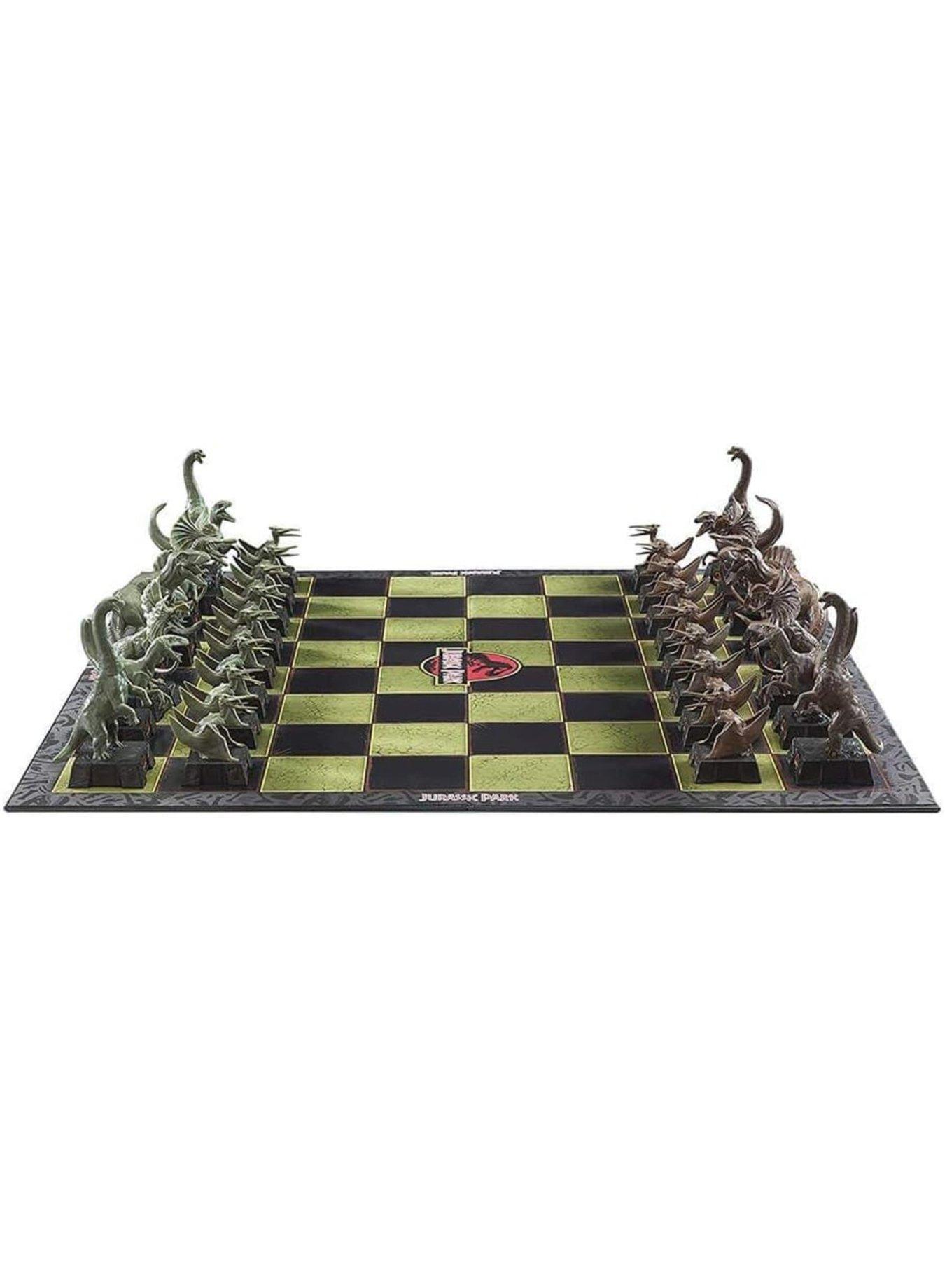 Image 2 of 7 of Jurassic Park The Noble Collection&nbsp;Jurassic Park Chess Set