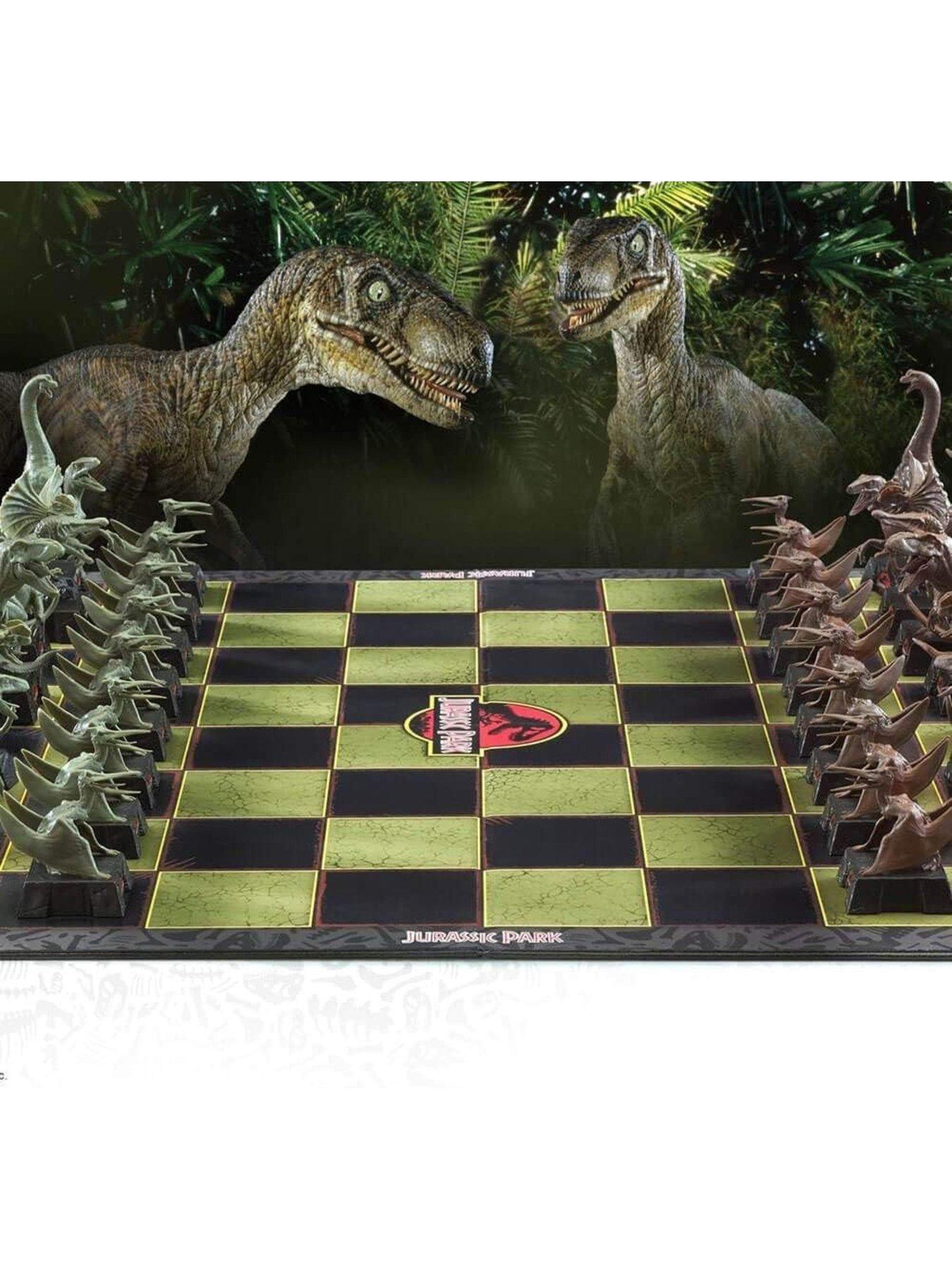 Image 5 of 7 of Jurassic Park The Noble Collection&nbsp;Jurassic Park Chess Set