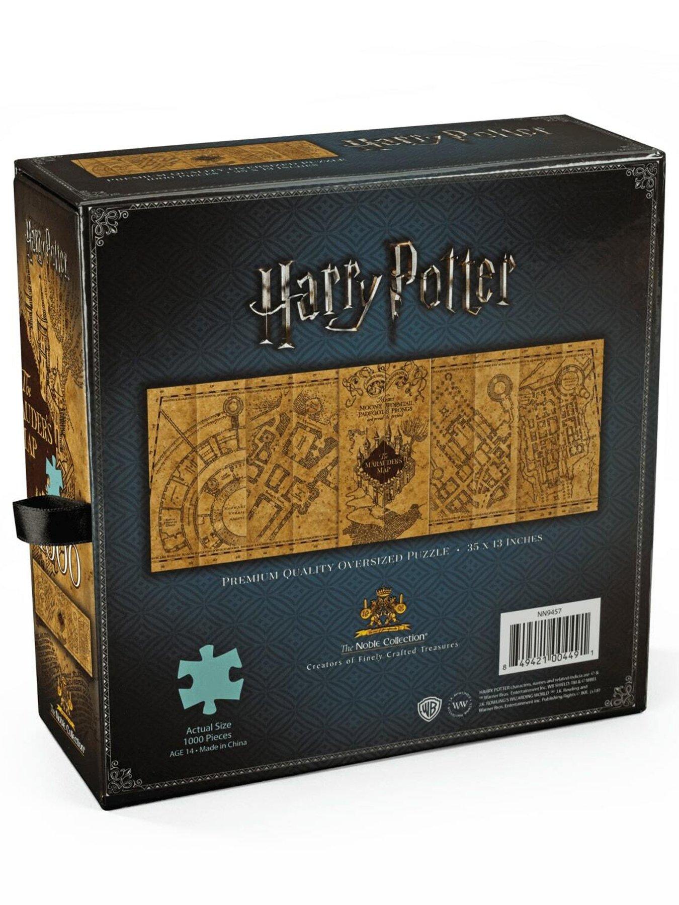 Image 3 of 5 of Harry Potter Harry Potter Marauders Map 1000 Piece Puzzle - The Noble Collection