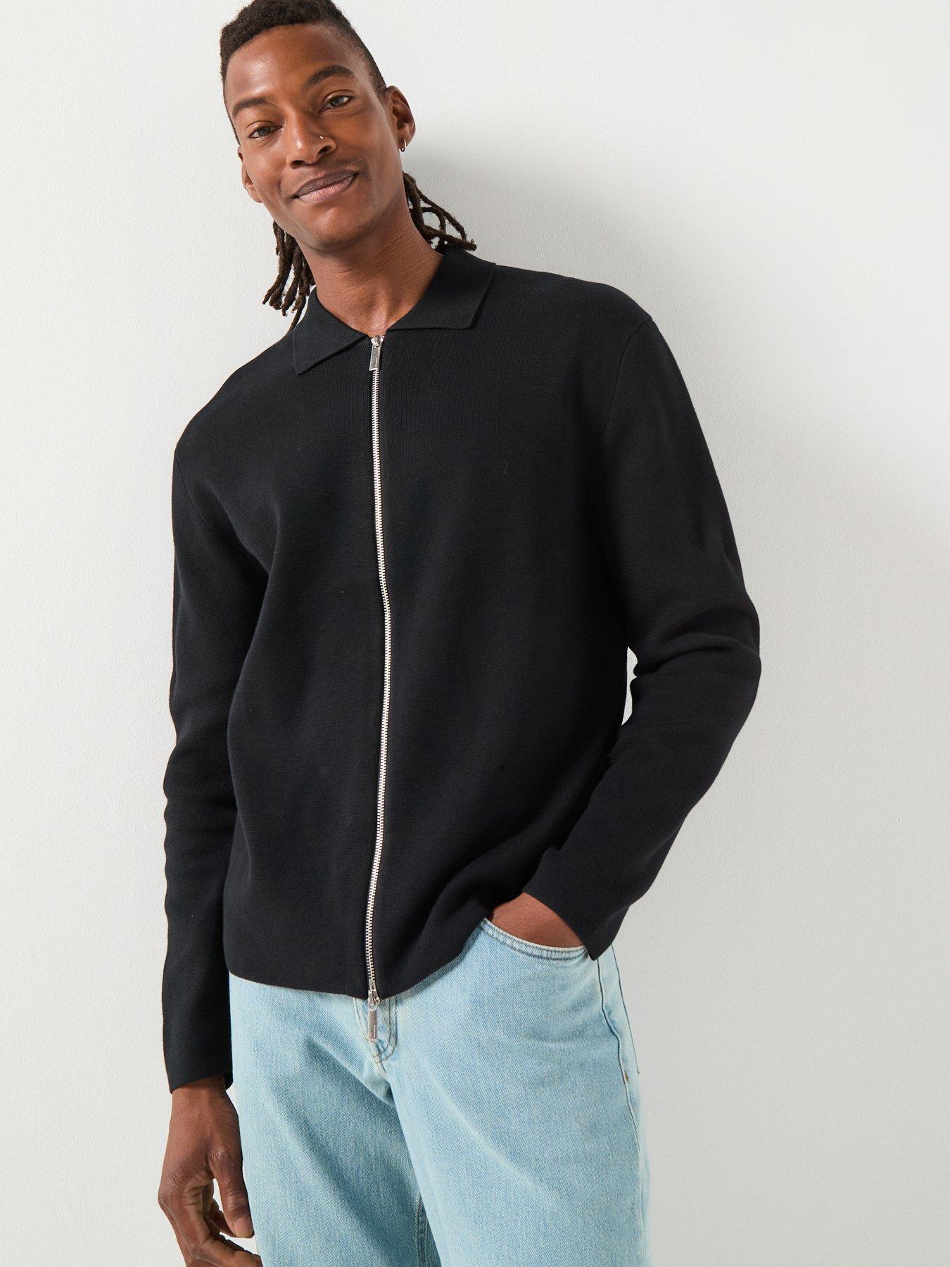 selected-selected-mike-long-sleeve-full-zip-knitted-cardigan
