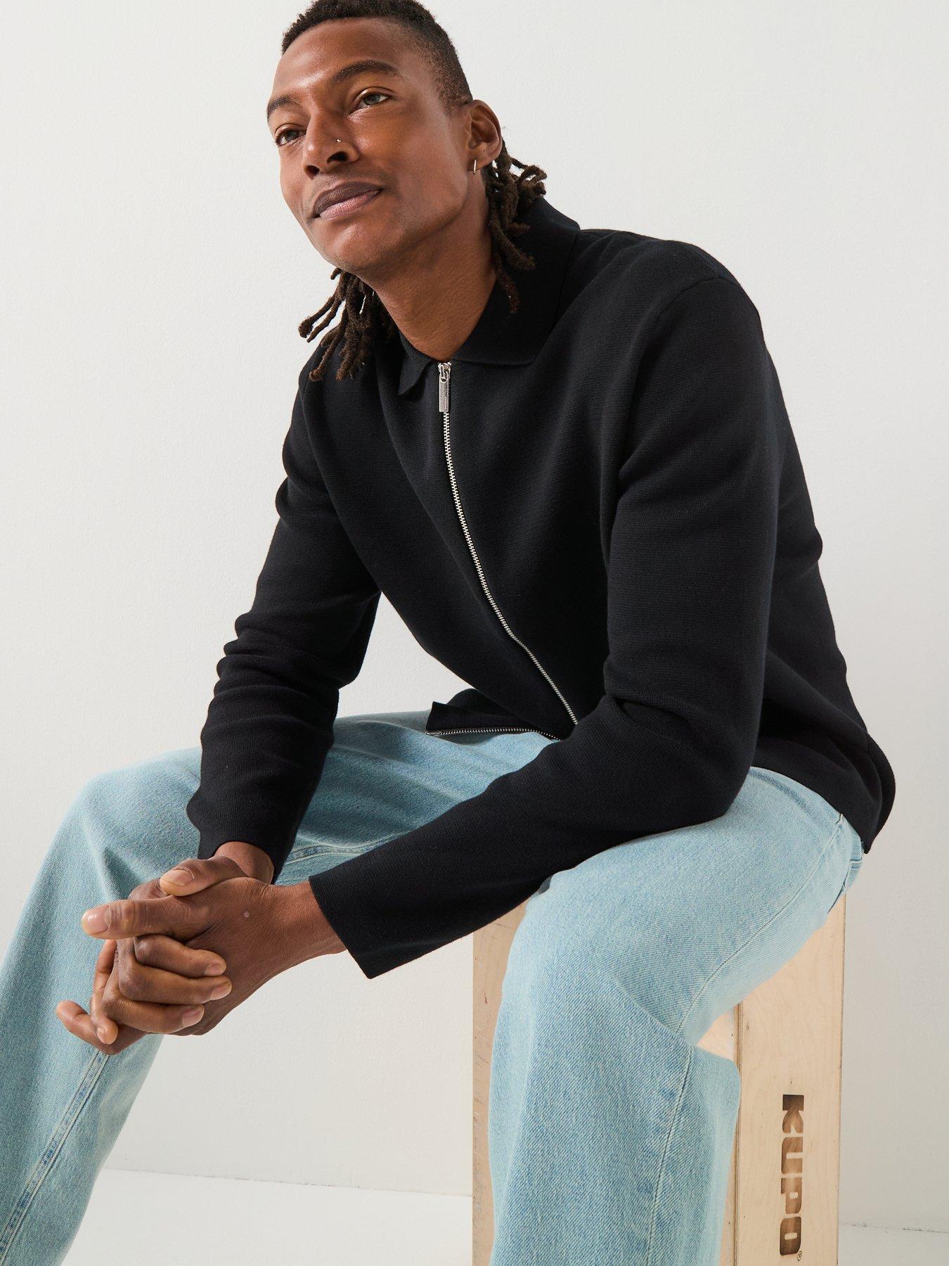 selected-selected-mike-long-sleeve-full-zip-knitted-cardigandetail