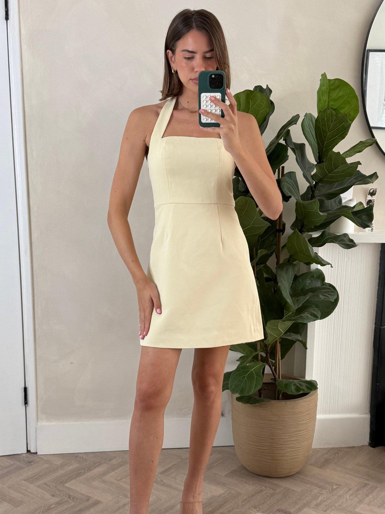 style-cheat-halter-mini-dress-yellowback