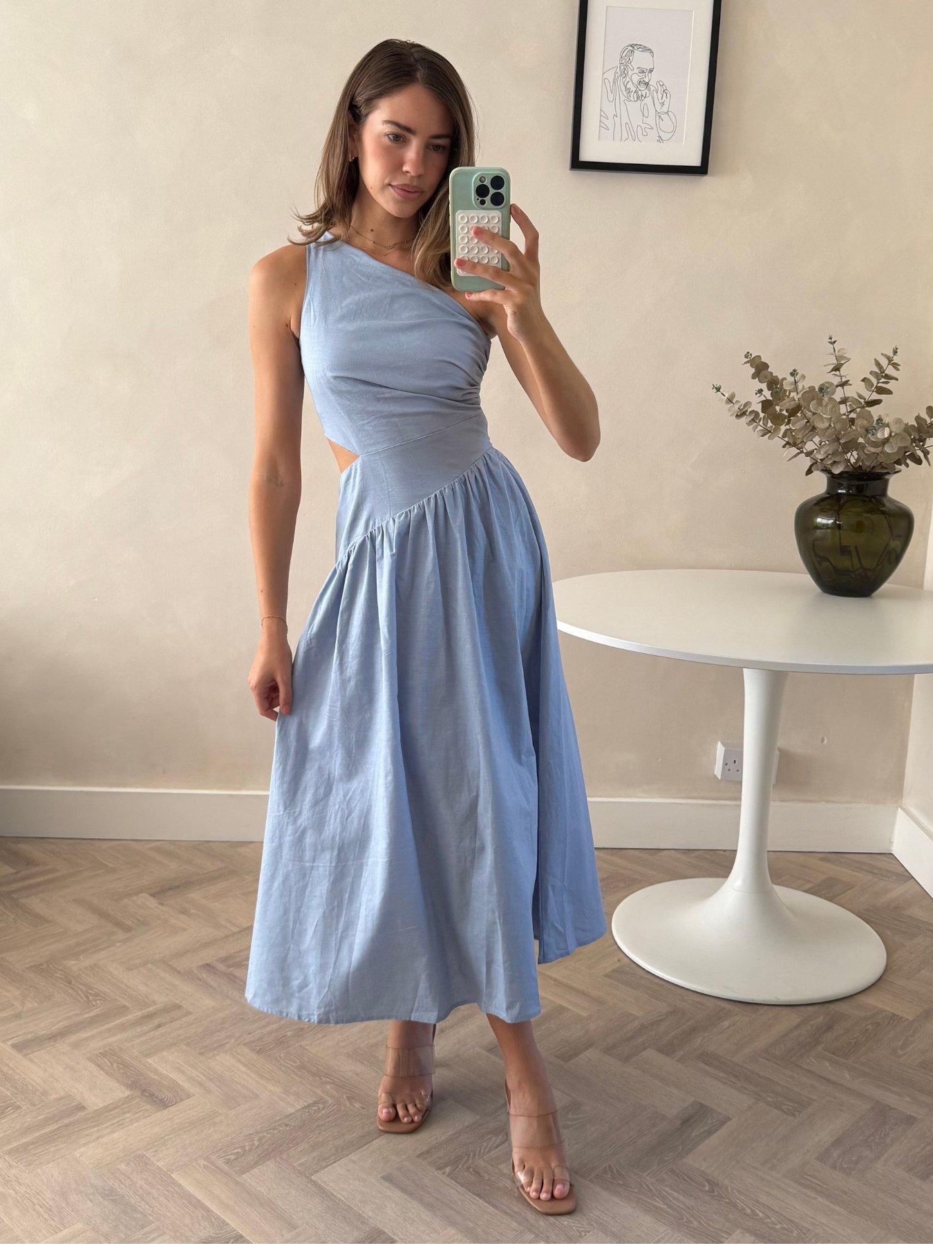 Image 1 of 4 of Style Cheat Jasmine Dress - Blue