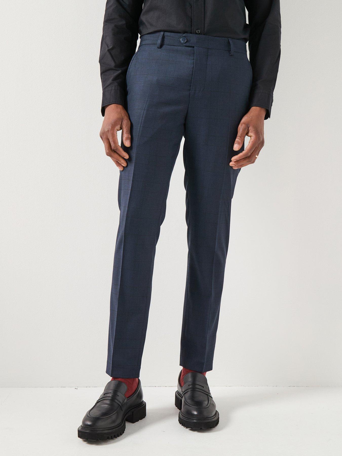 Selected Slim Fit Neil Check Suit Trouser