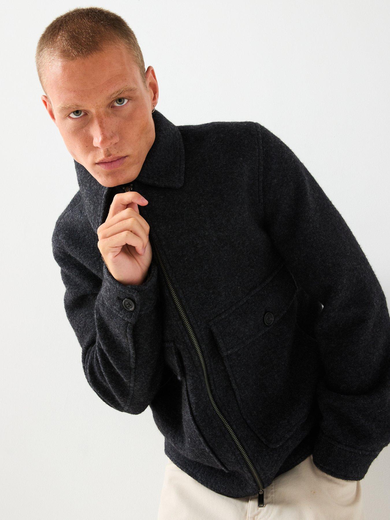 Image 6 of 6 of Selected Selected Jakob Wool Blend Jacket
