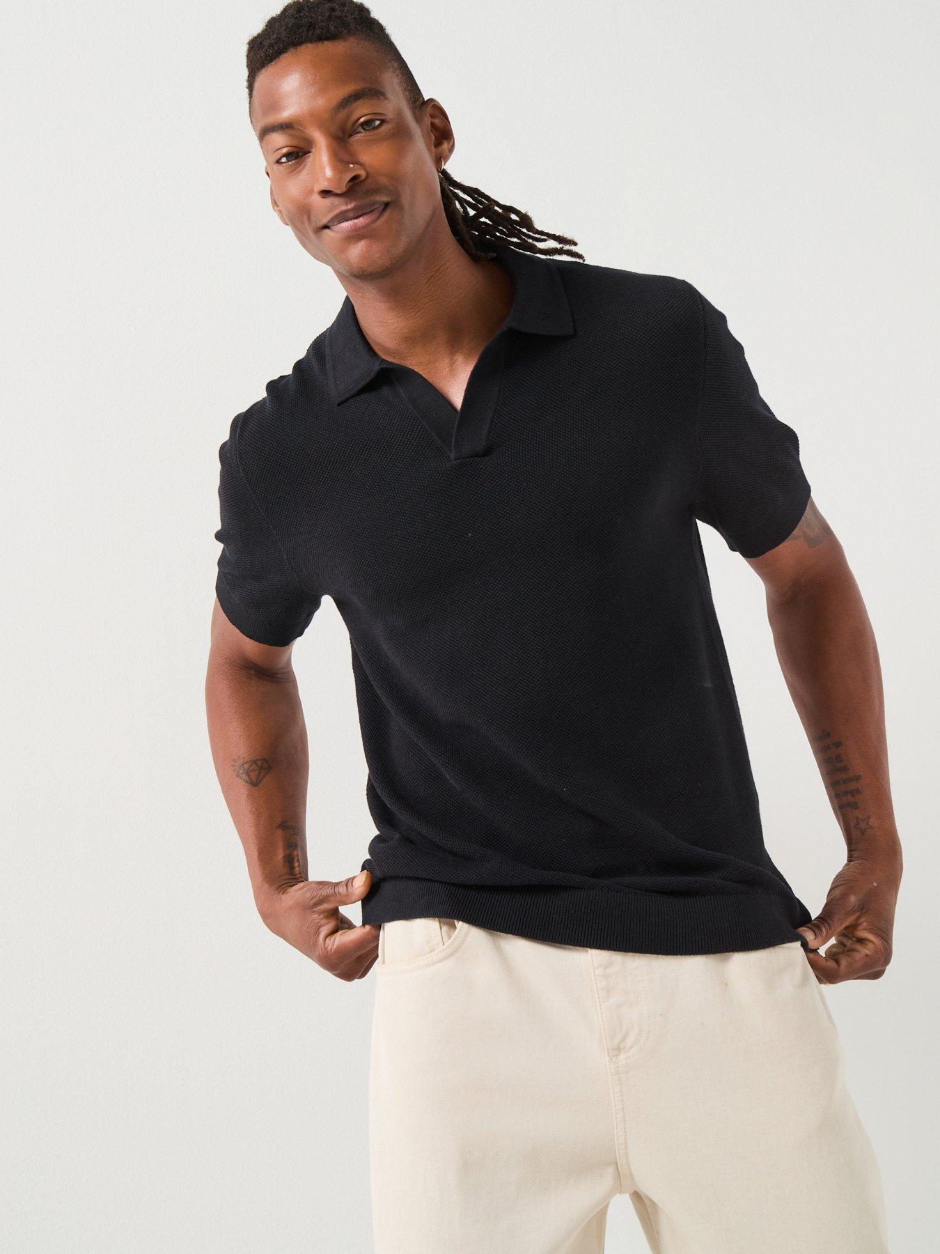 selected-selected-short-sleeve-knitted-open-collar-polo-top