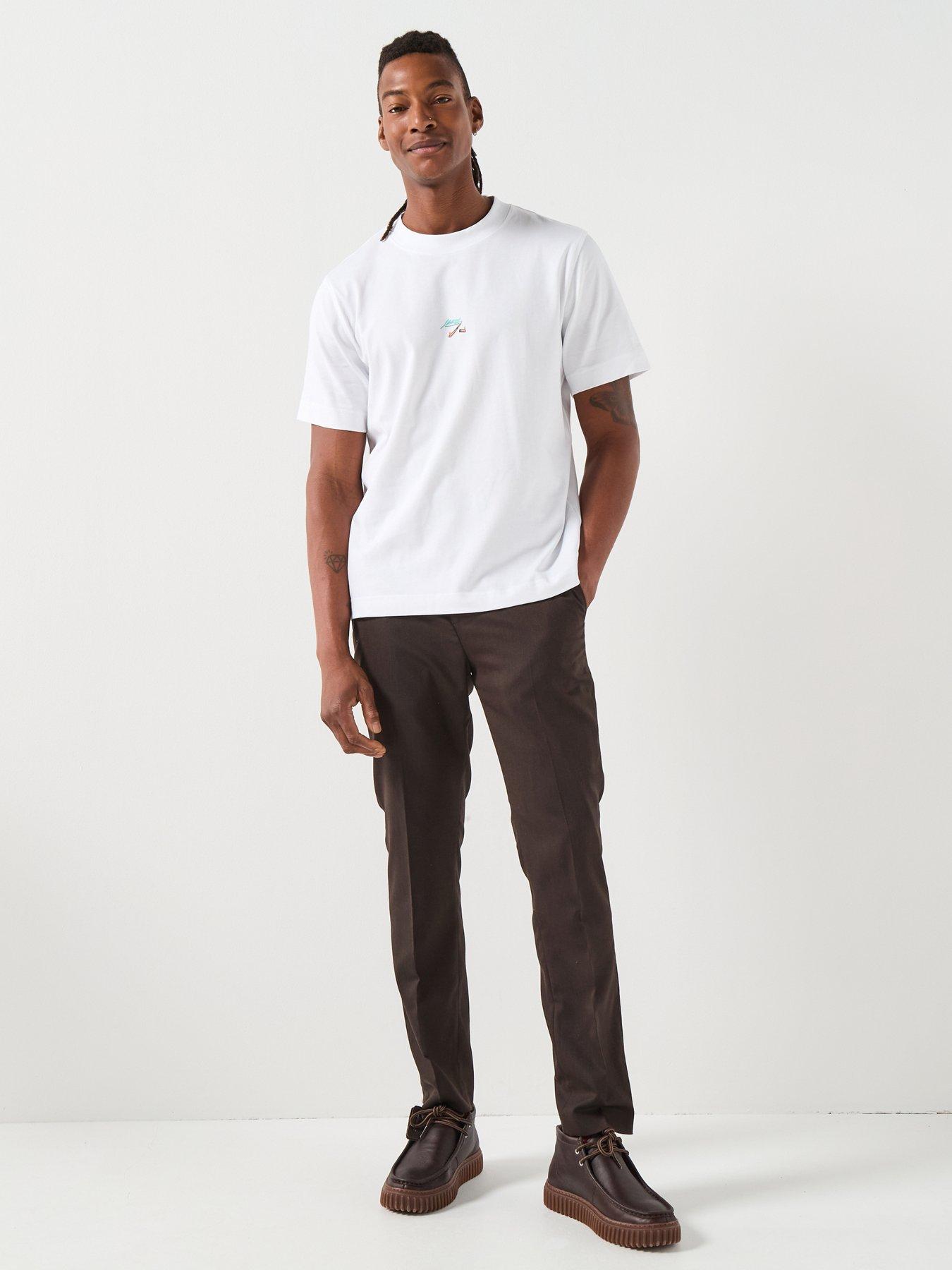 Image 3 of 6 of Selected Selected Pete Short Sleeve O-neck T-shirt