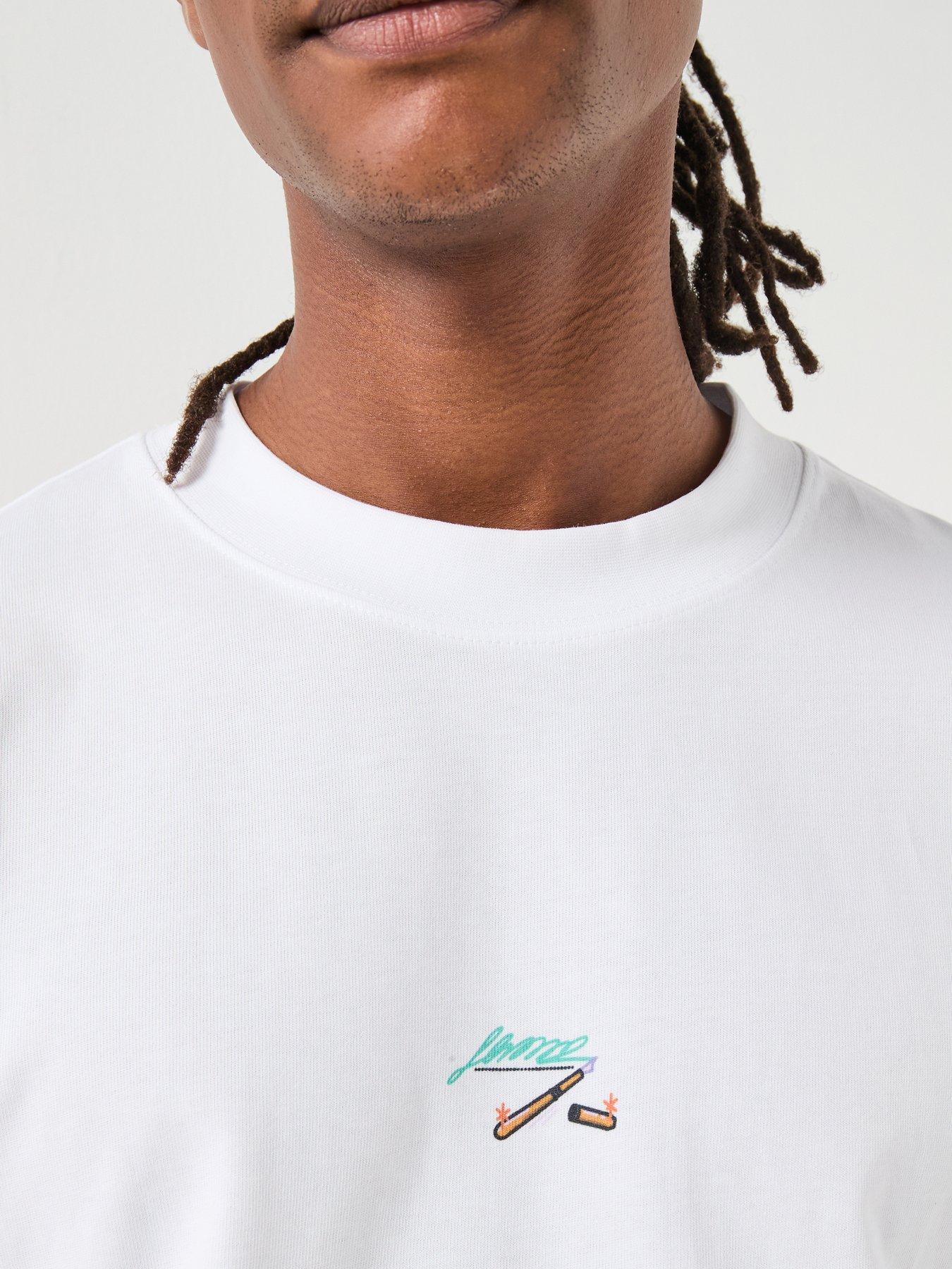 Image 4 of 6 of Selected Selected Pete Short Sleeve O-neck T-shirt