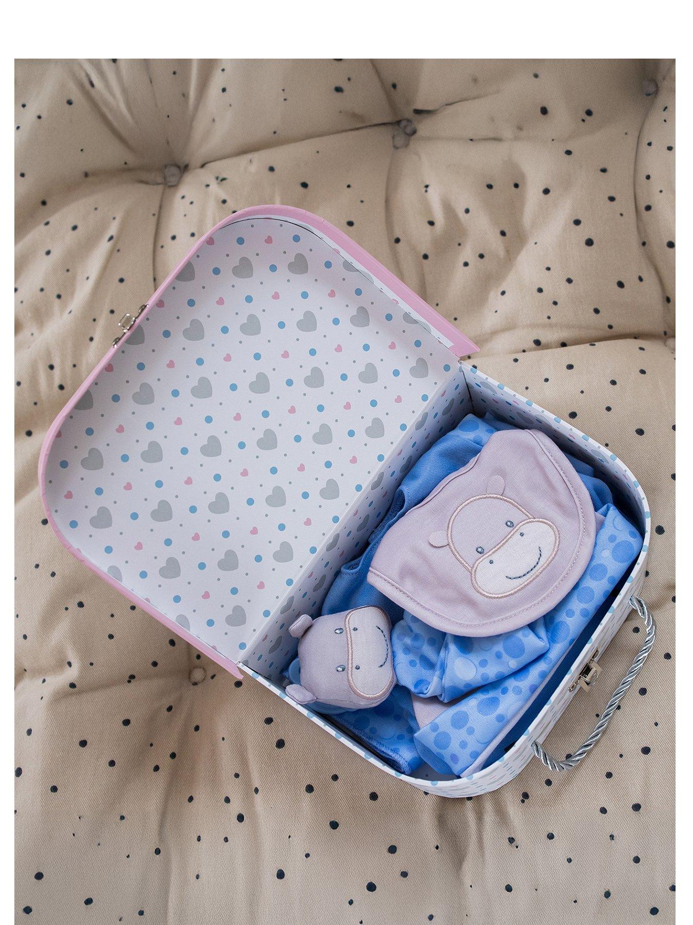 Tiny Treasures Tiny Treasures Happy Hippo Doll Gift Set