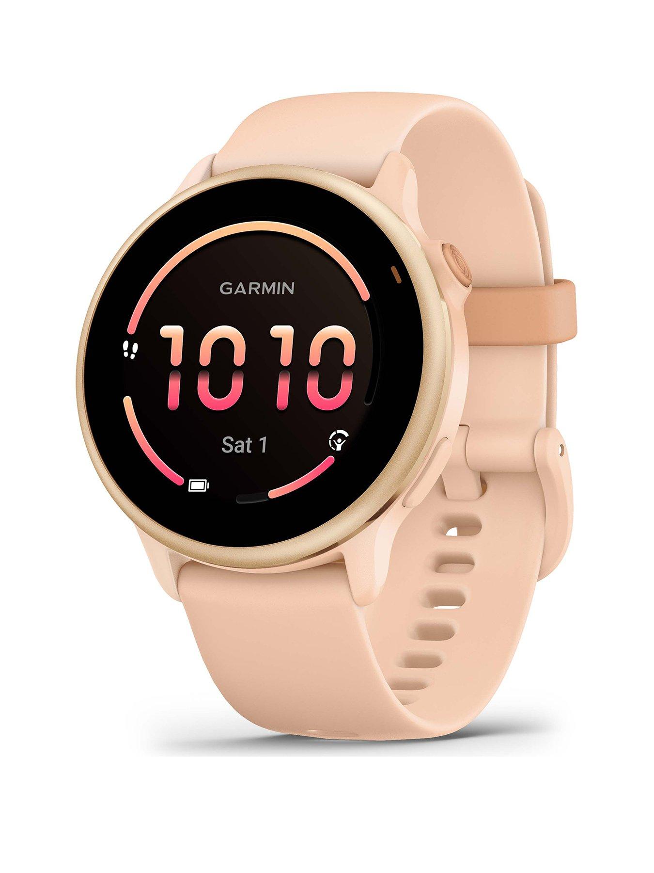 Image 1 of 7 of Garmin Vivoactive 6 Watch - Pink Dawn