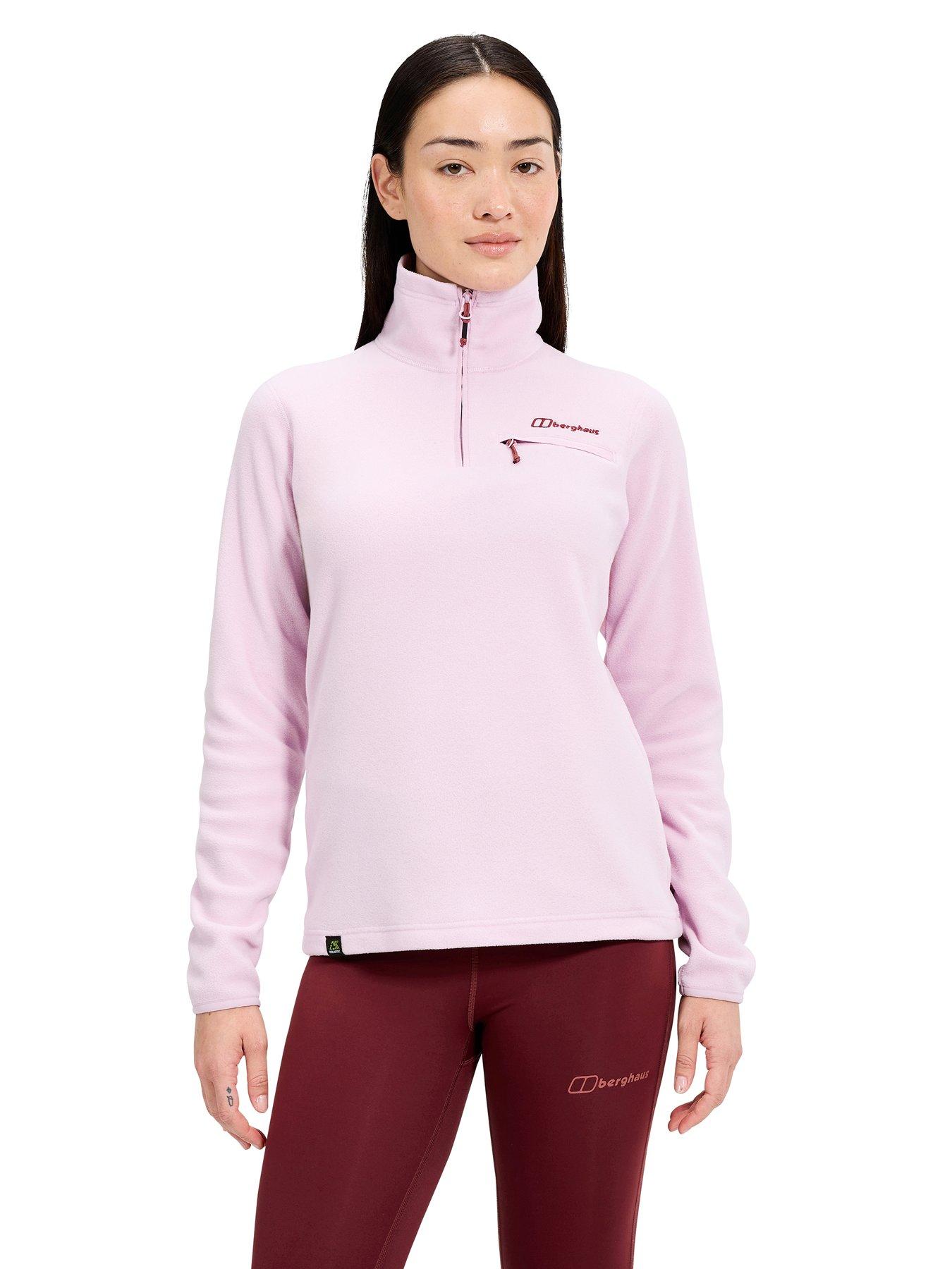 Berghaus Womens Prism 2.0 Microfleece Half Zip Top - Pink