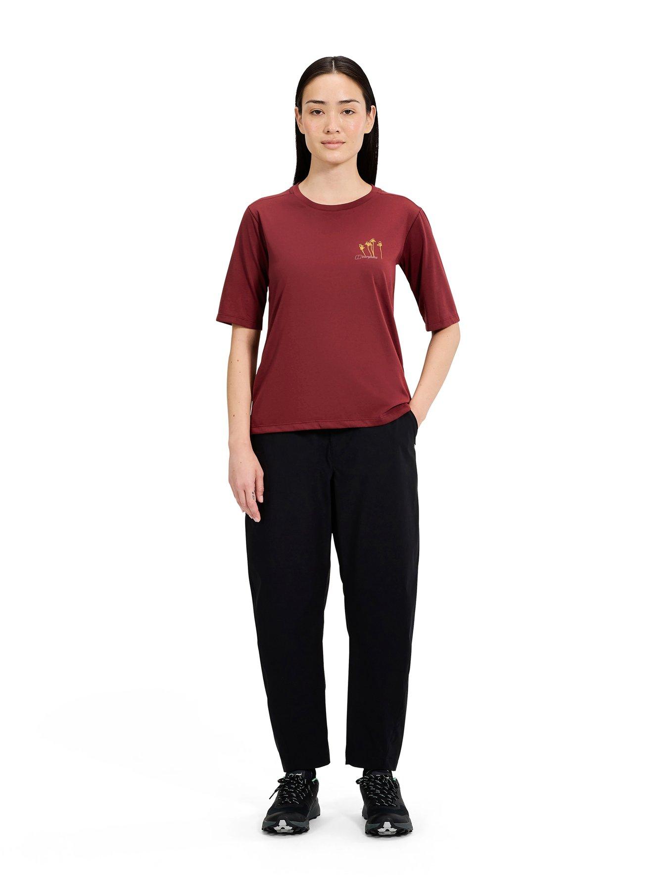 berghaus-womens-coneflower-tee-redback