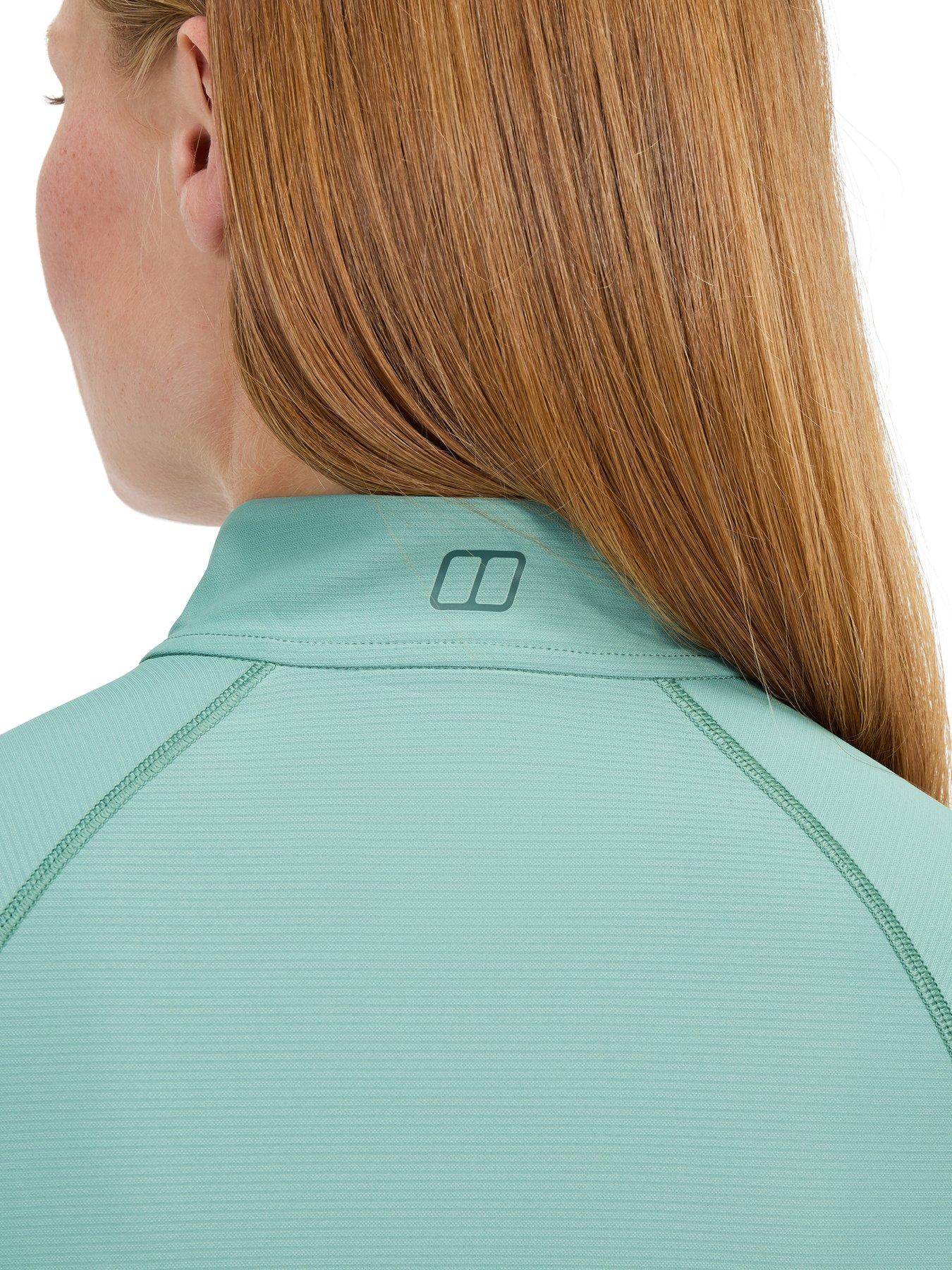 berghaus-womens-247-tech-half-zip-long-sleeved-top-greendetail