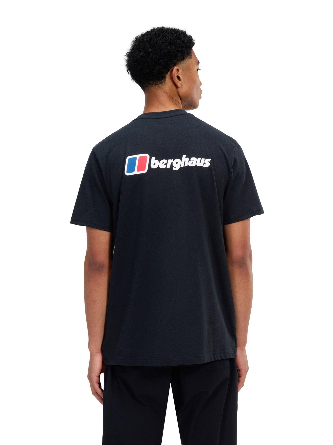 Image 2 of 6 of Berghaus Mens Berghaus Front &amp; Back Tee - Black