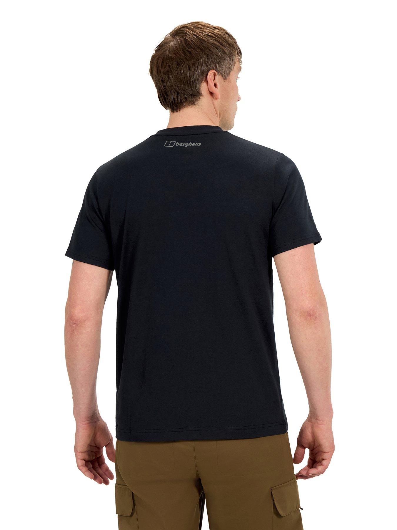 Image 2 of 6 of Berghaus Mens Map Of The Toon Tee - Black