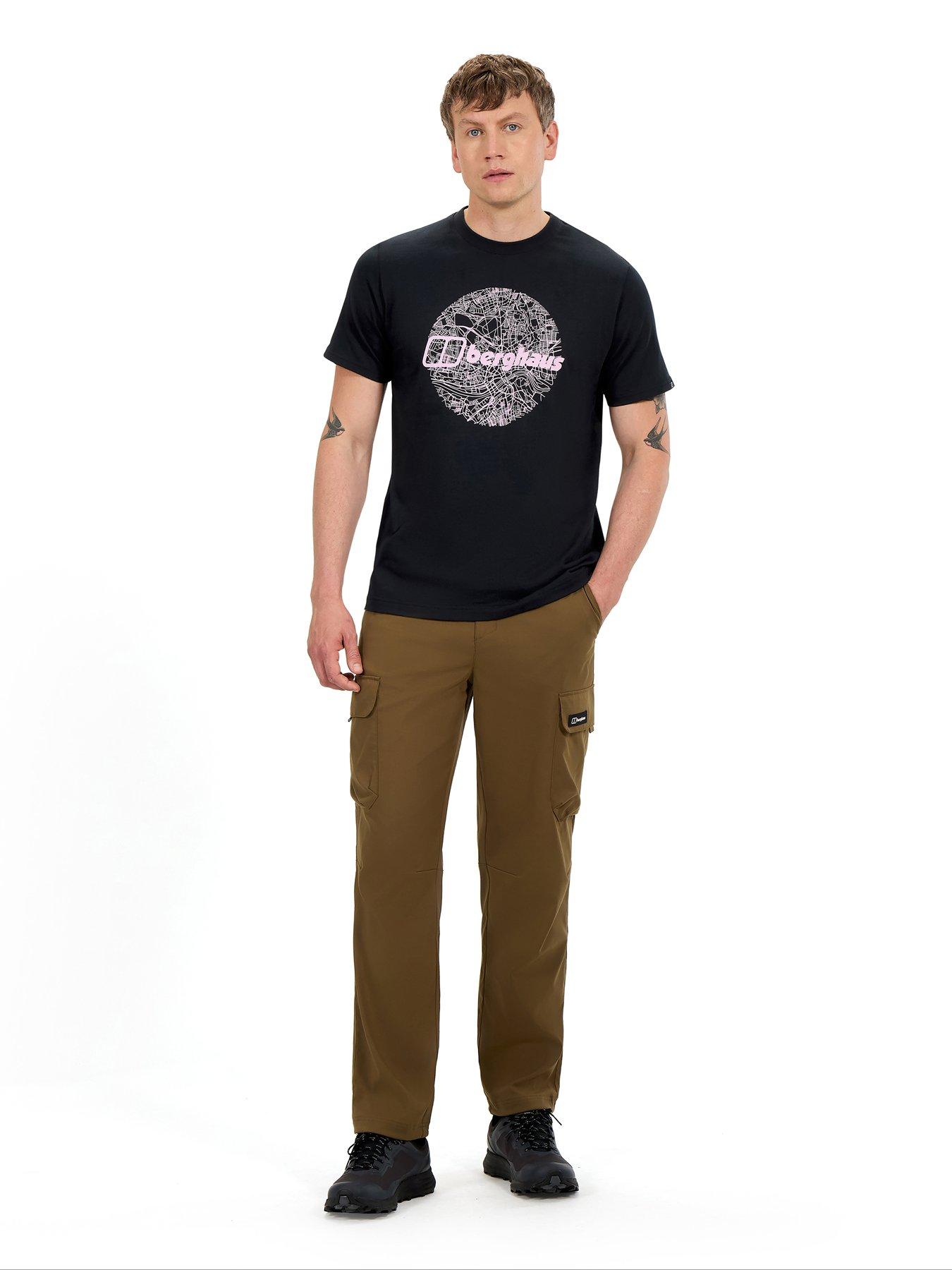 Image 3 of 6 of Berghaus Mens Map Of The Toon Tee - Black