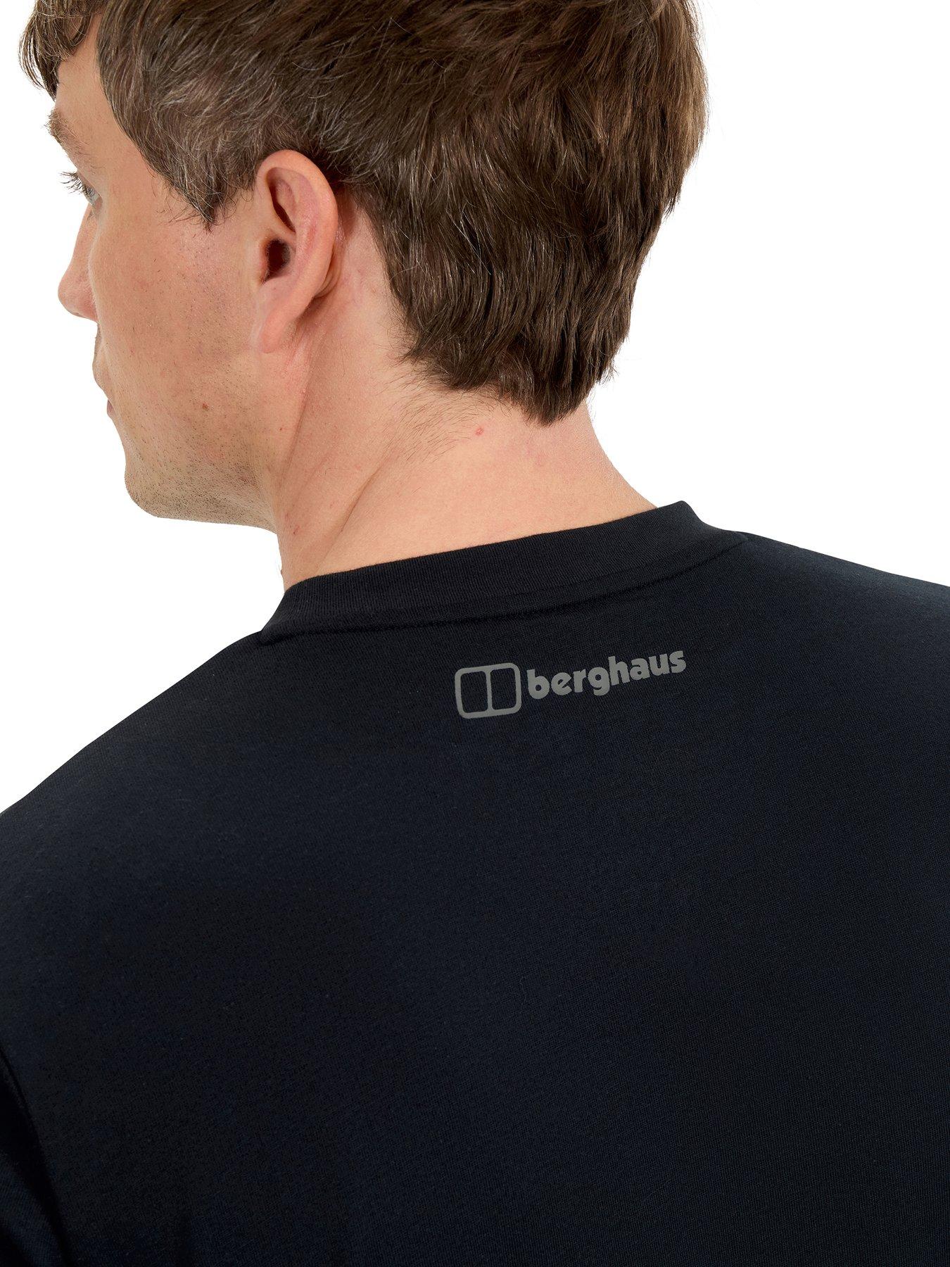 Image 5 of 6 of Berghaus Mens Map Of The Toon Tee - Black