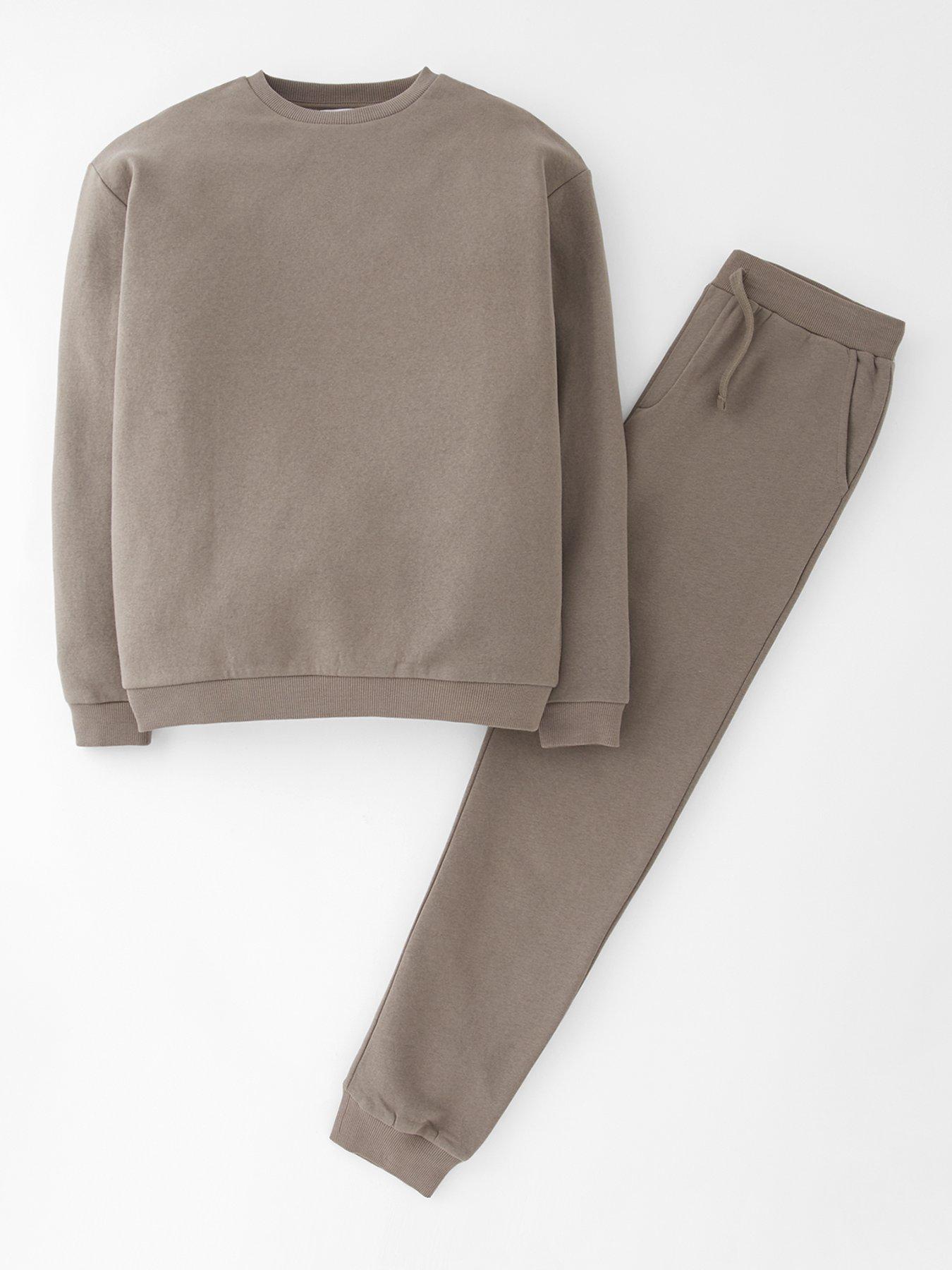Image 1 of 5 of The Very Collection Boys Sweatshirt and Joggers Set - Grey