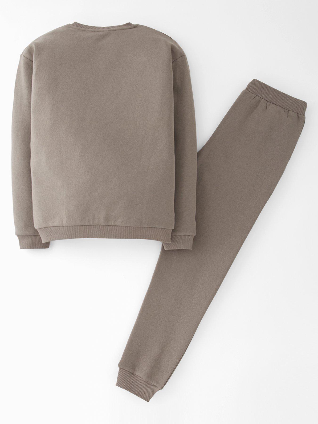 Image 2 of 5 of The Very Collection Boys Sweatshirt and Joggers Set - Grey