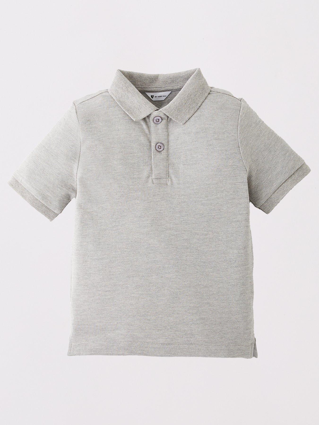 Image 2 of 5 of The Very Collection Boys 2 Pack Short Sleeve Polo T-Shirts - Multi