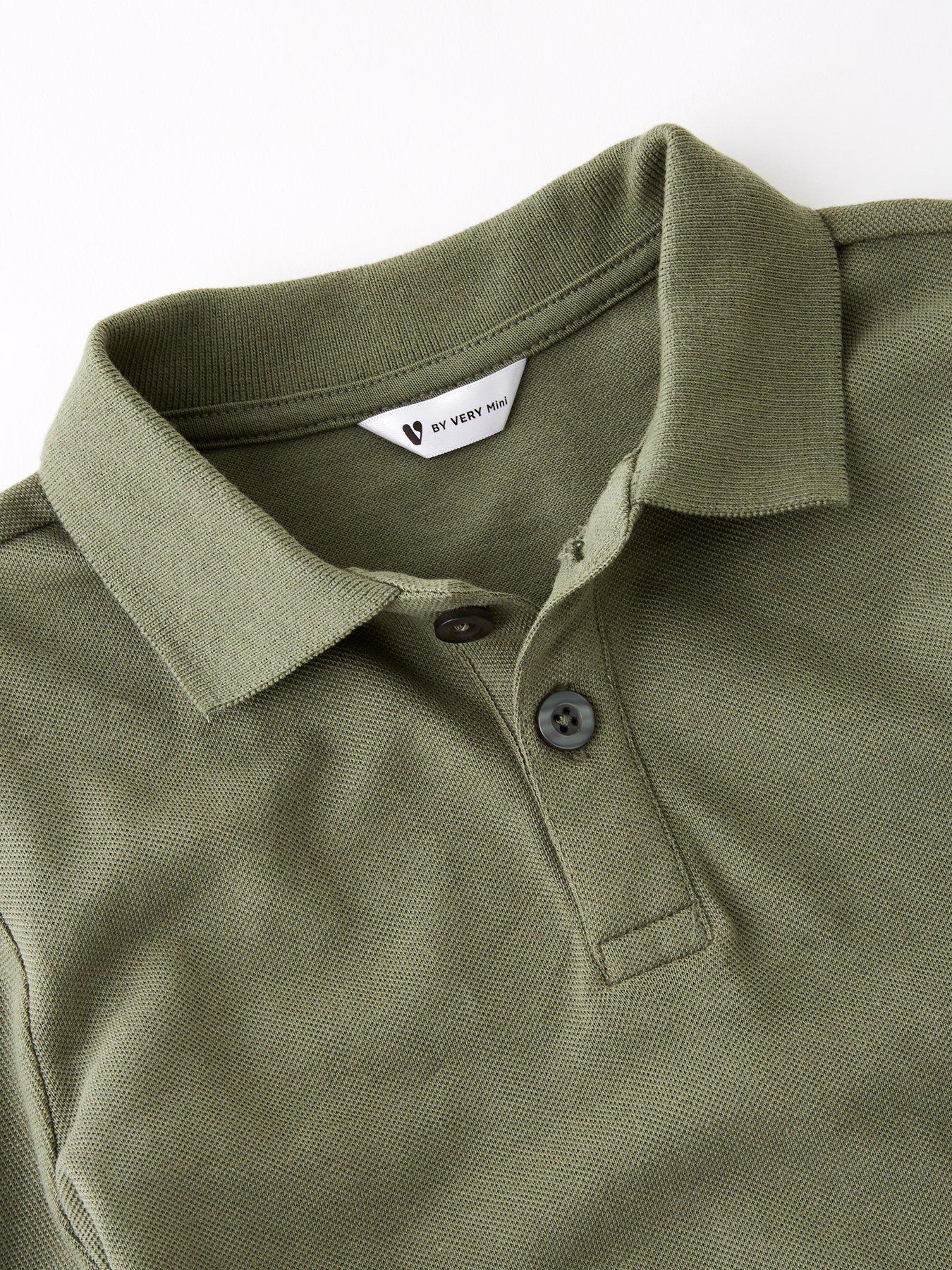 Image 5 of 5 of The Very Collection Boys 2 Pack Short Sleeve Polo T-Shirts - Multi