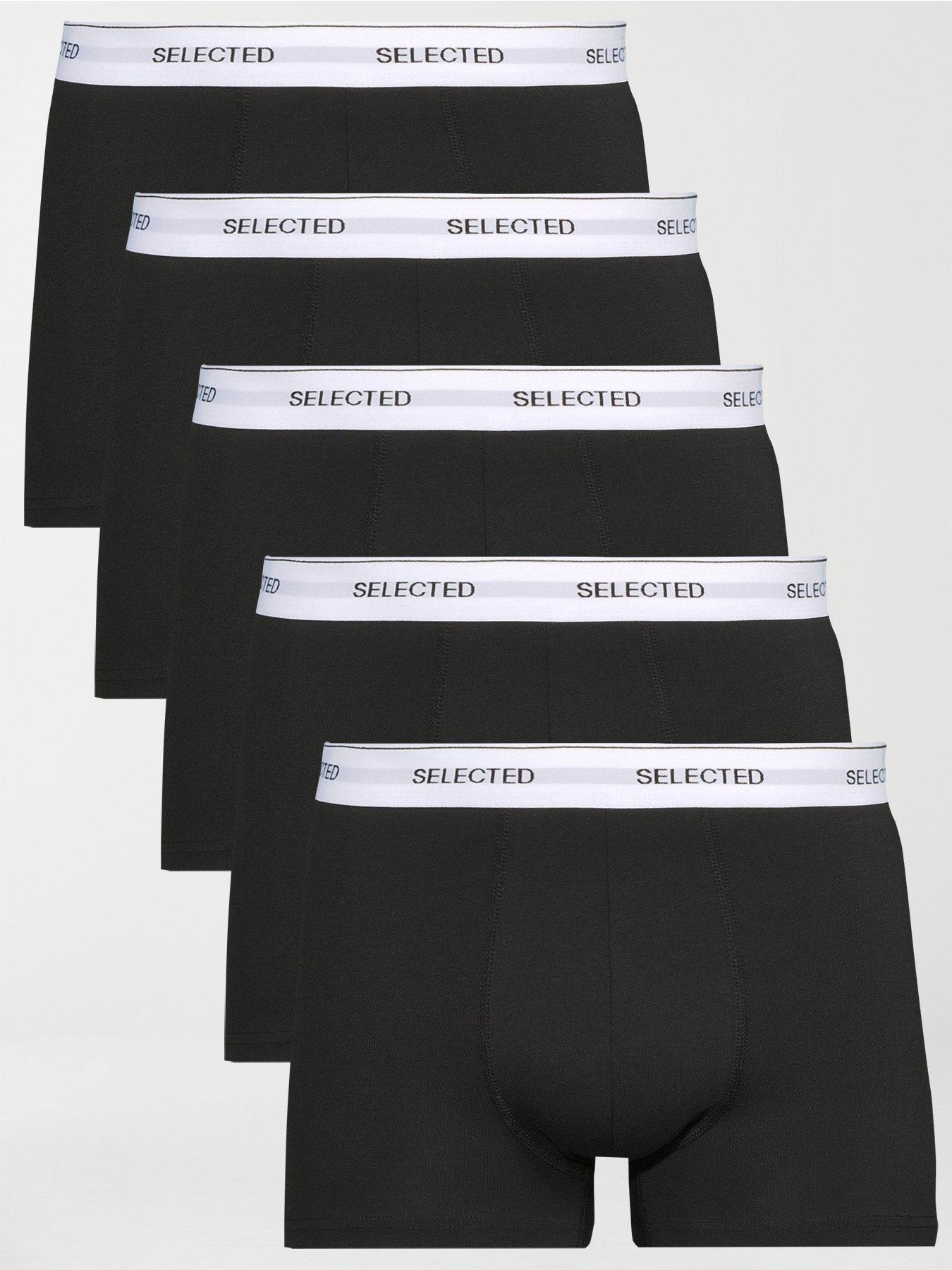 selected-homme-lima-5-pack-trunks-black
