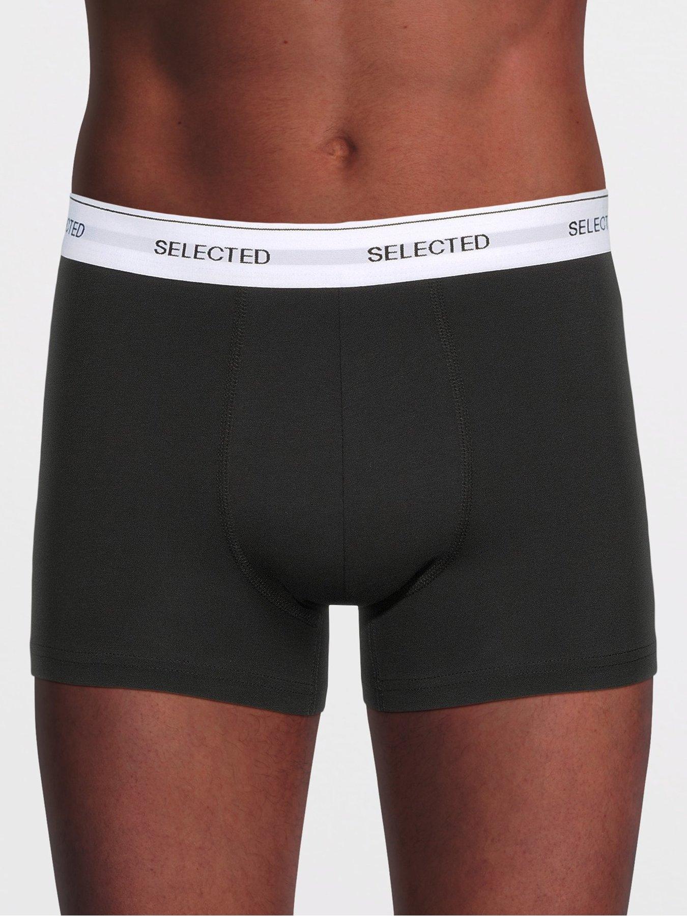 Image 2 of 3 of Selected Homme Lima 5 Pack Trunks - Black
