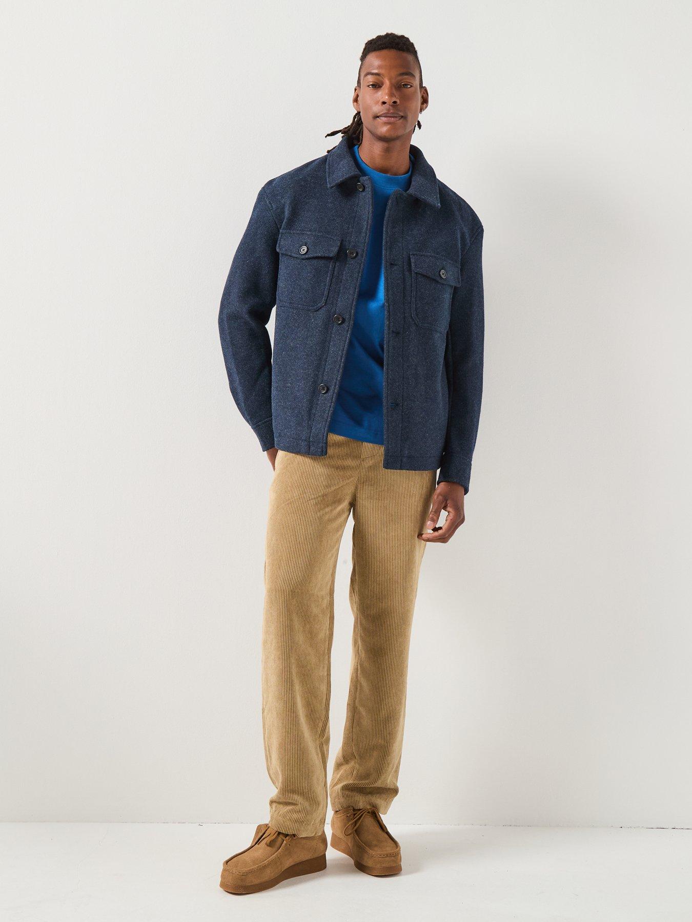 Image 3 of 6 of Selected Selected Mitch Check Long Sleeve Over Shirt