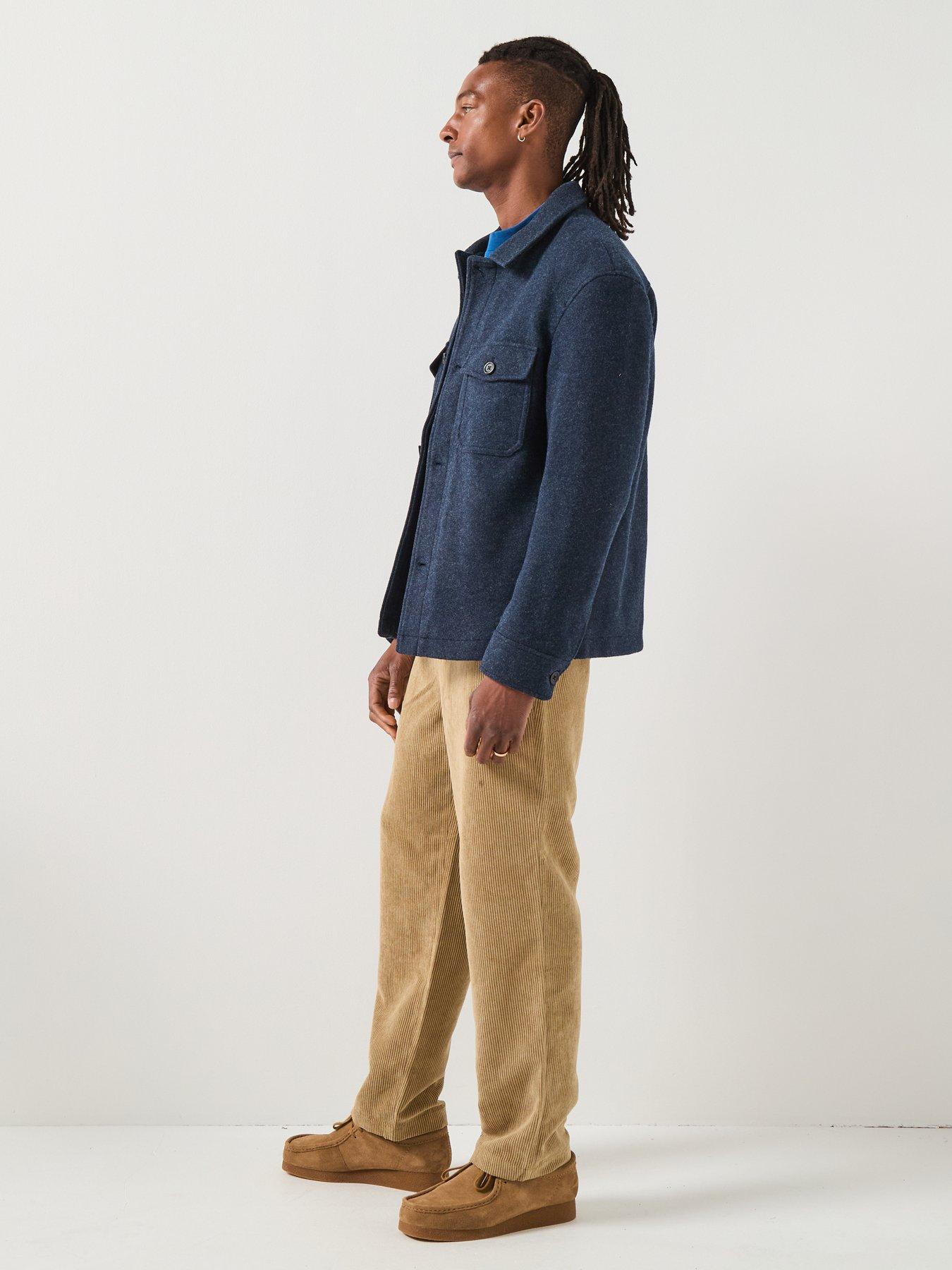 Image 6 of 6 of Selected Selected Mitch Check Long Sleeve Over Shirt