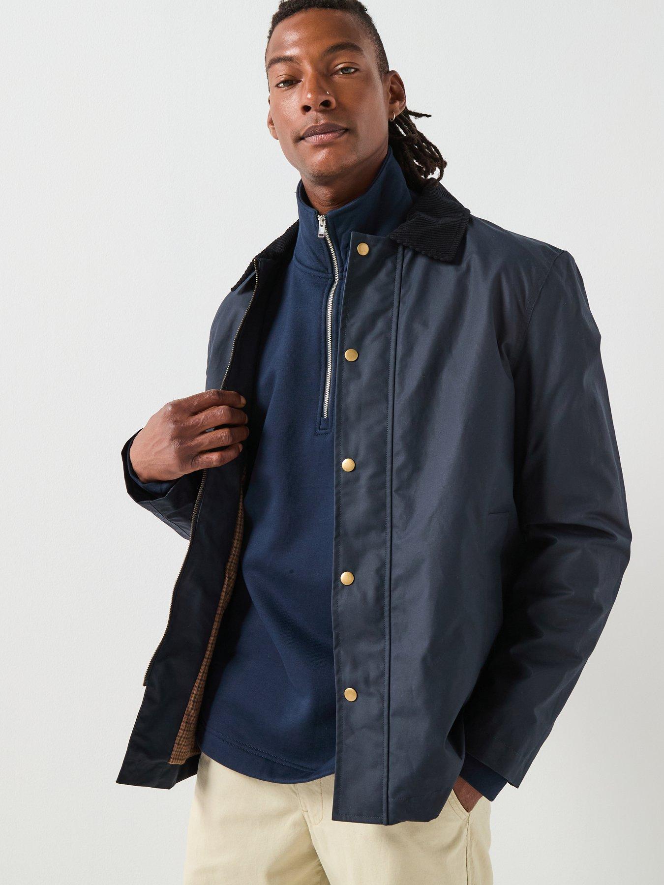 selected-walter-waxed-cotton-jacket-navy