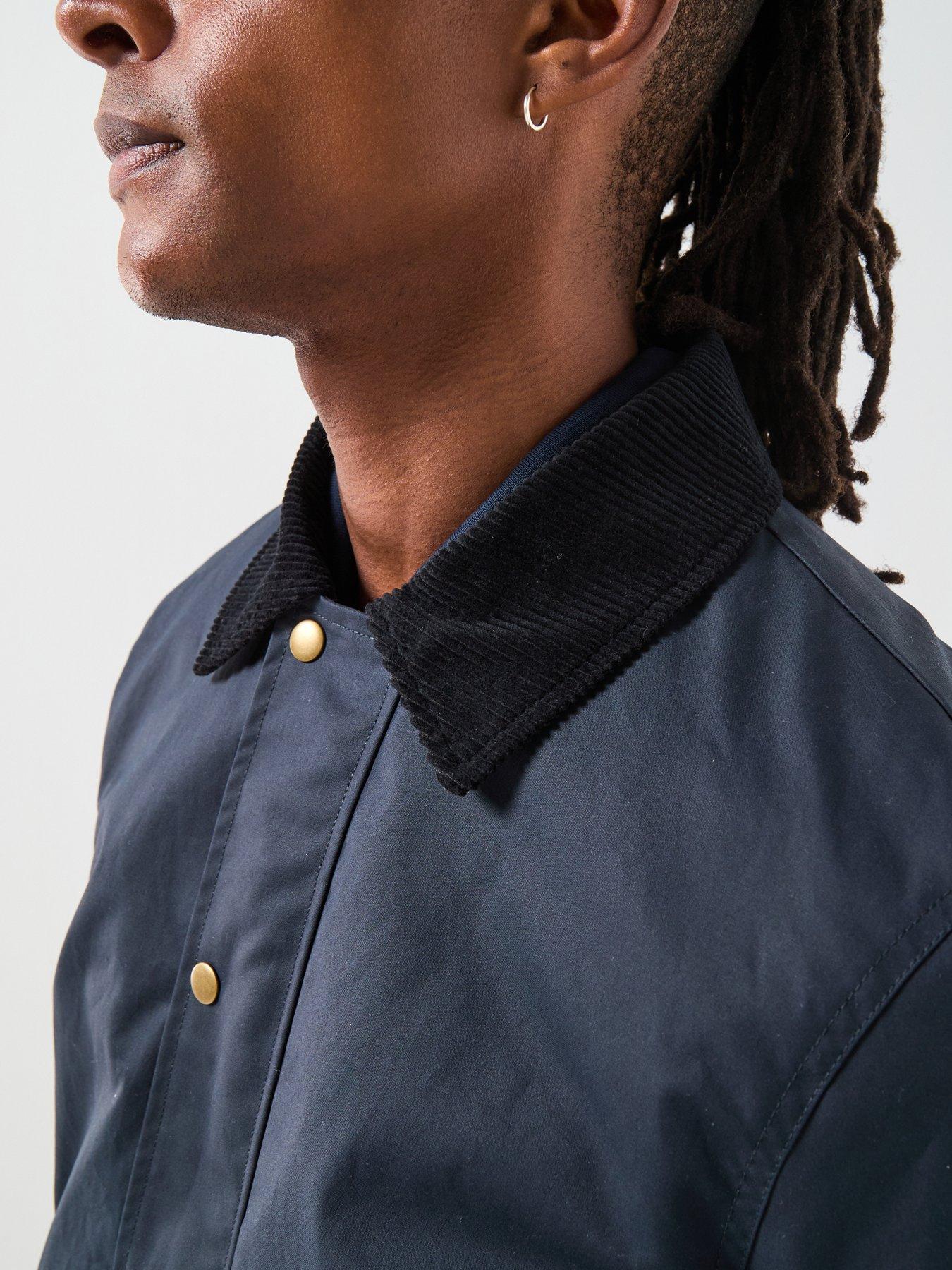 Image 5 of 6 of Selected Selected Walter Waxed Cotton Jacket