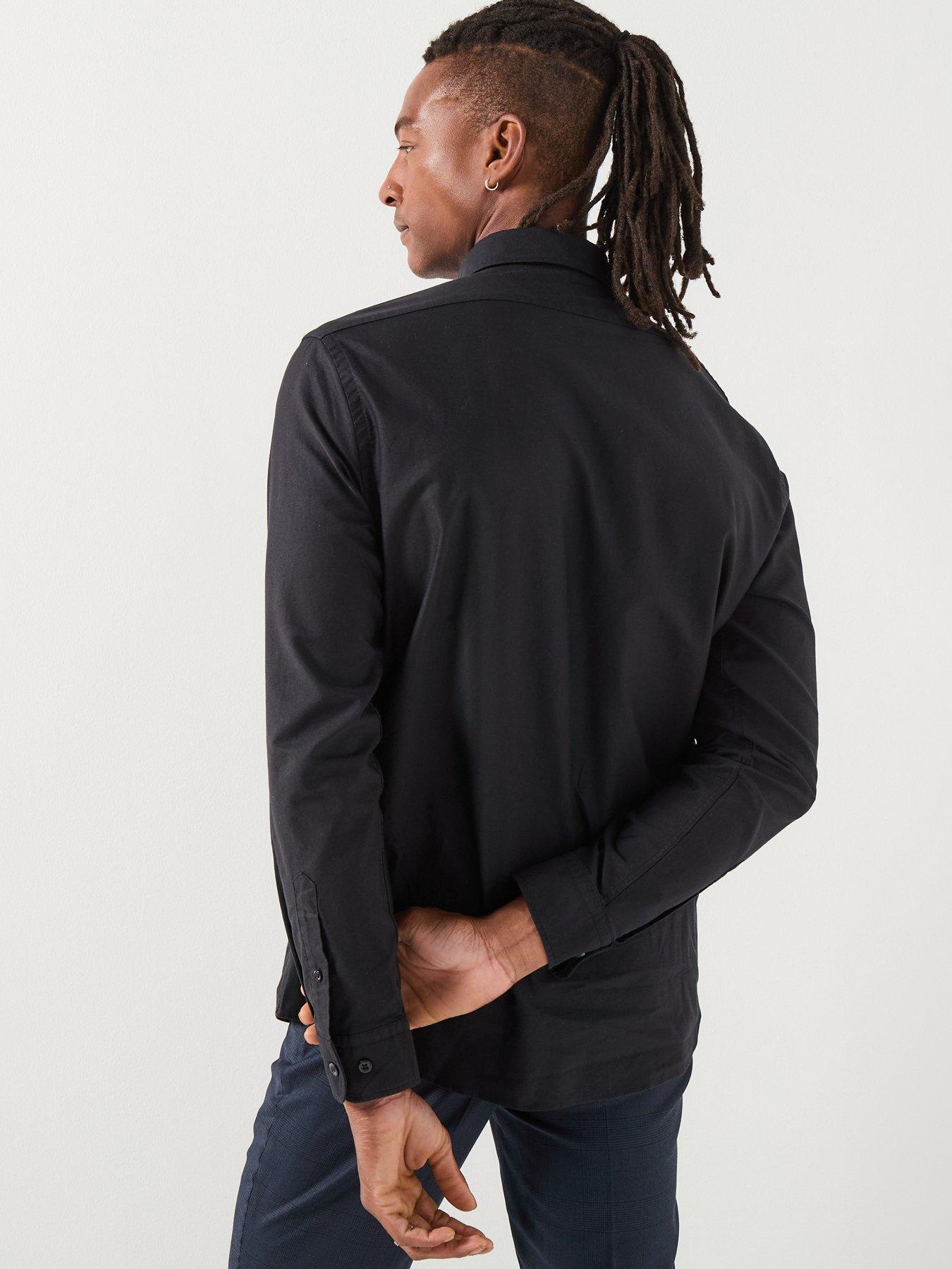 Image 2 of 6 of Selected Selected Grick Long Sleeve Oxford Shirt