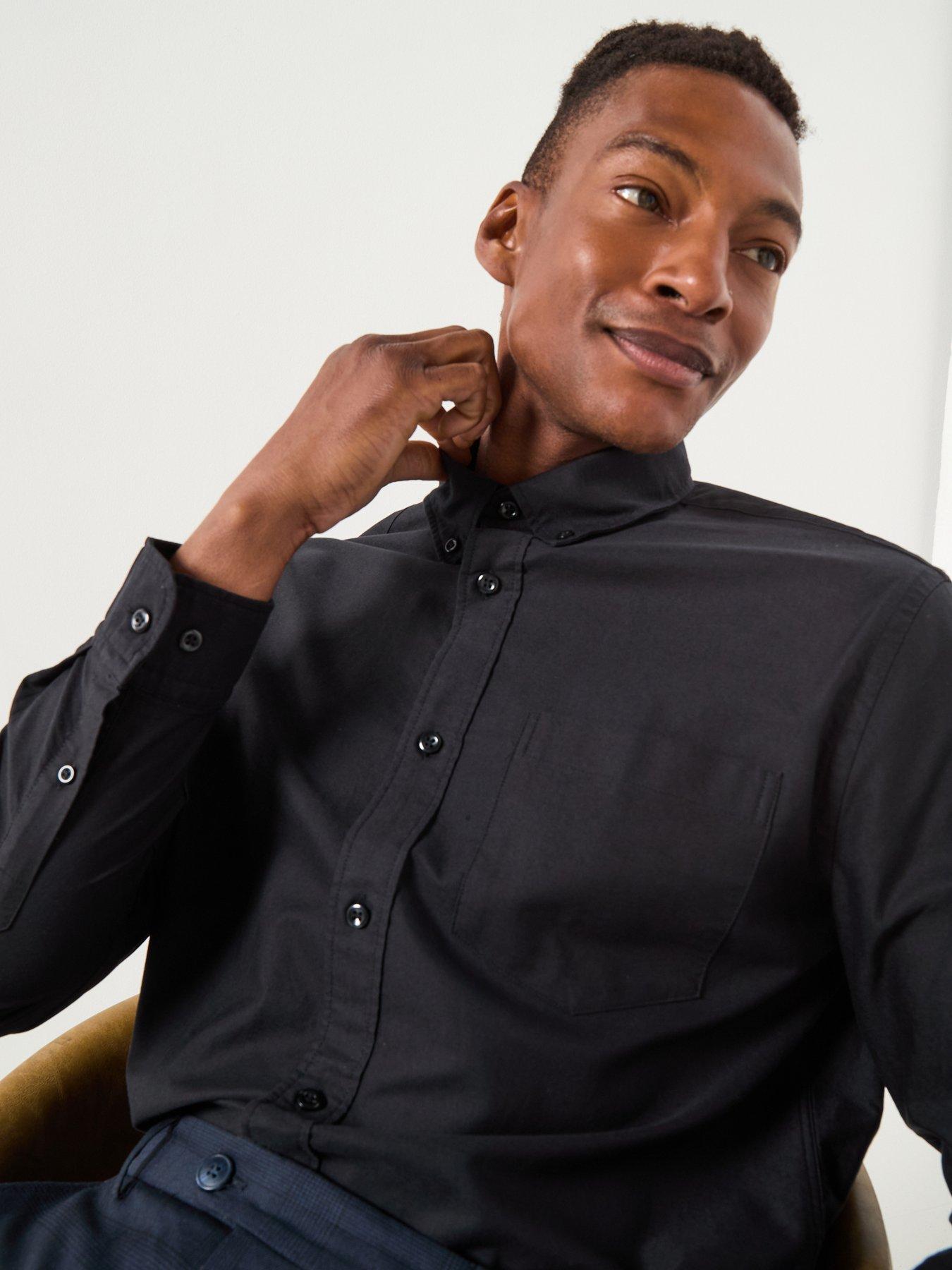 Image 4 of 6 of Selected Selected Grick Long Sleeve Oxford Shirt