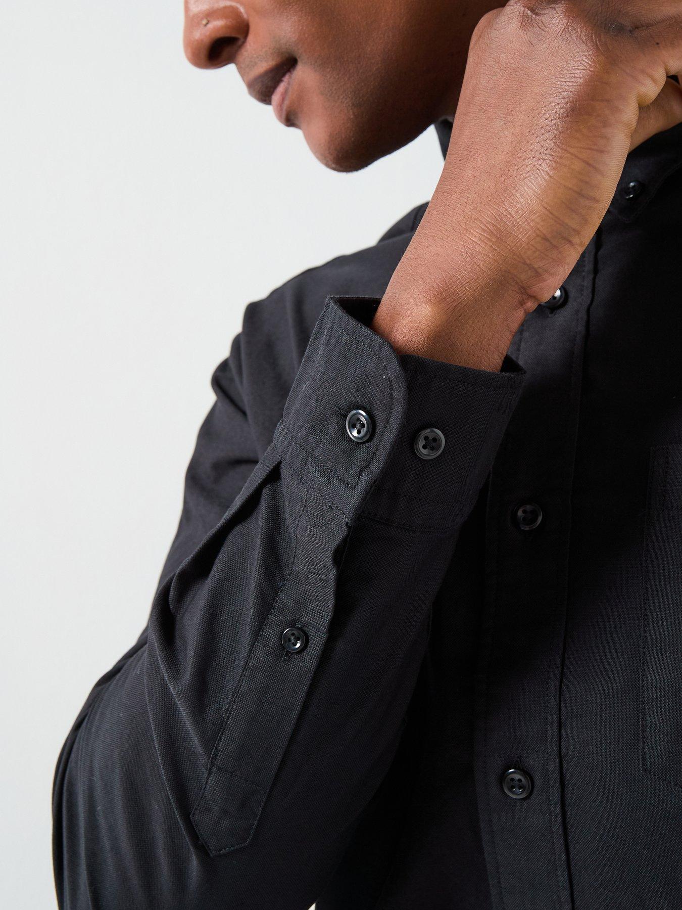 Image 6 of 6 of Selected Selected Grick Long Sleeve Oxford Shirt