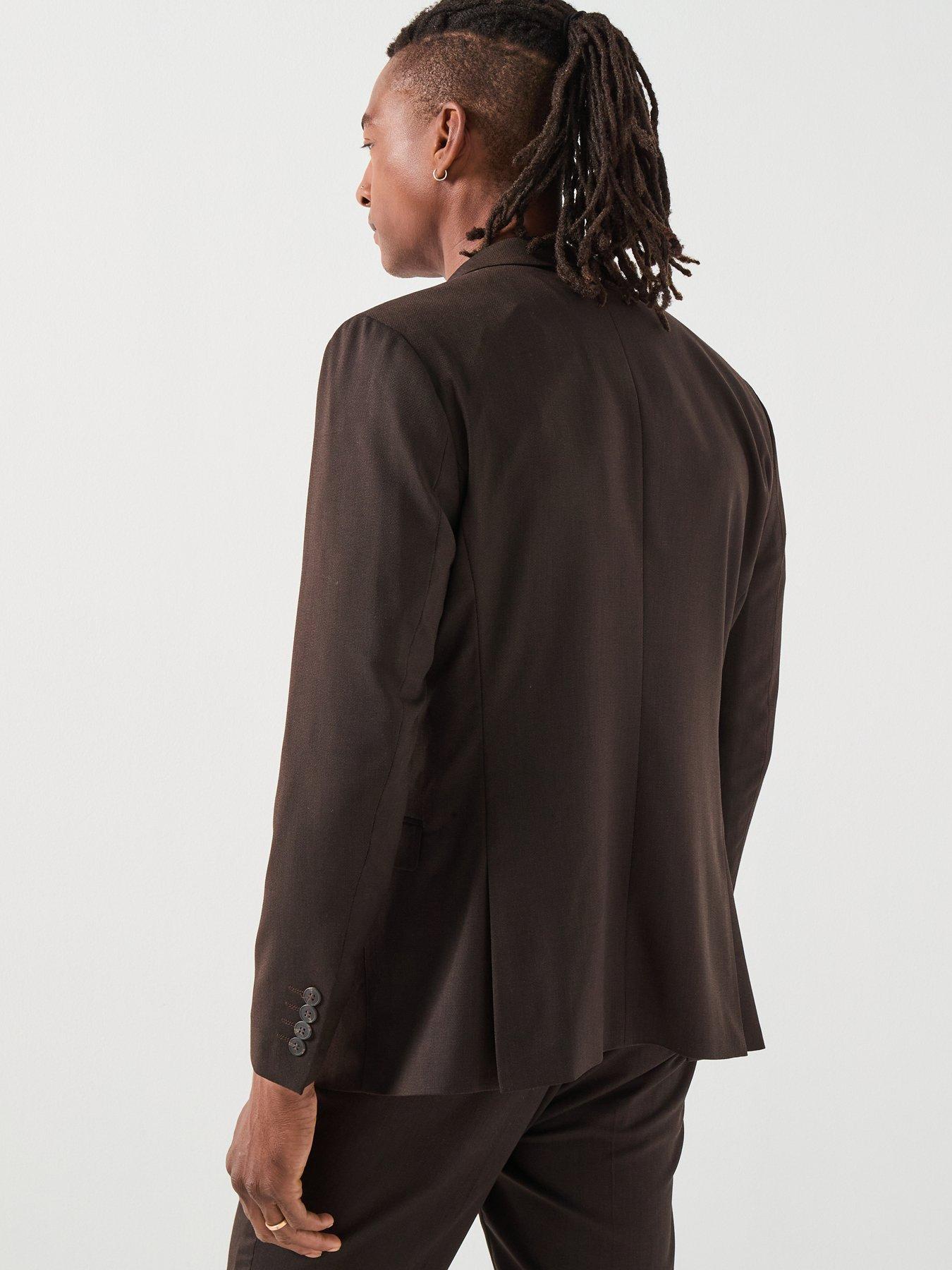 selected-neil-slim-fit-blazer-suit-jacket-brownstillFront